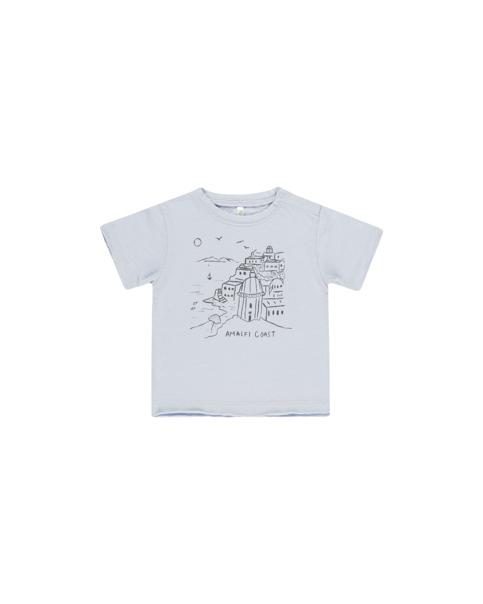 RYLEE + CRU RAW EDGE TEE / AMALFI COAST