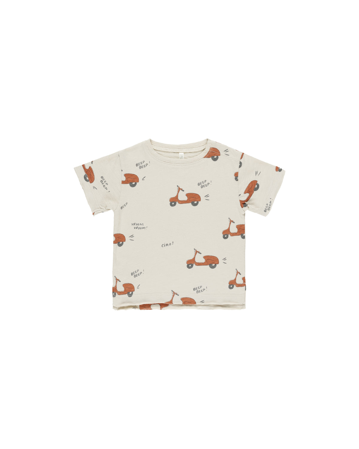 RYLEE + CRU RAW EDGE TEE / MOPED