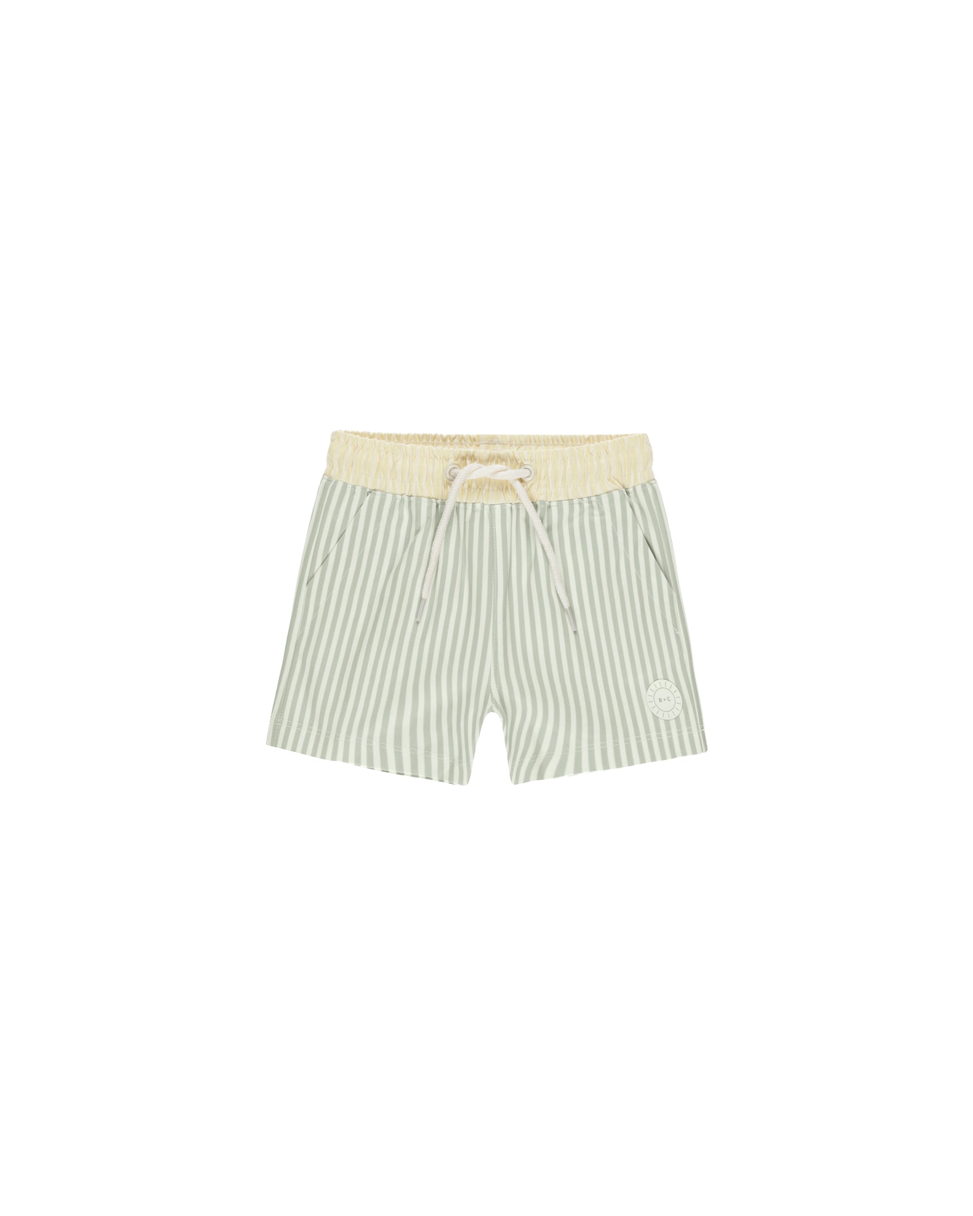 RYLEE + CRU BOARDSHORT / SAGE STRIPE