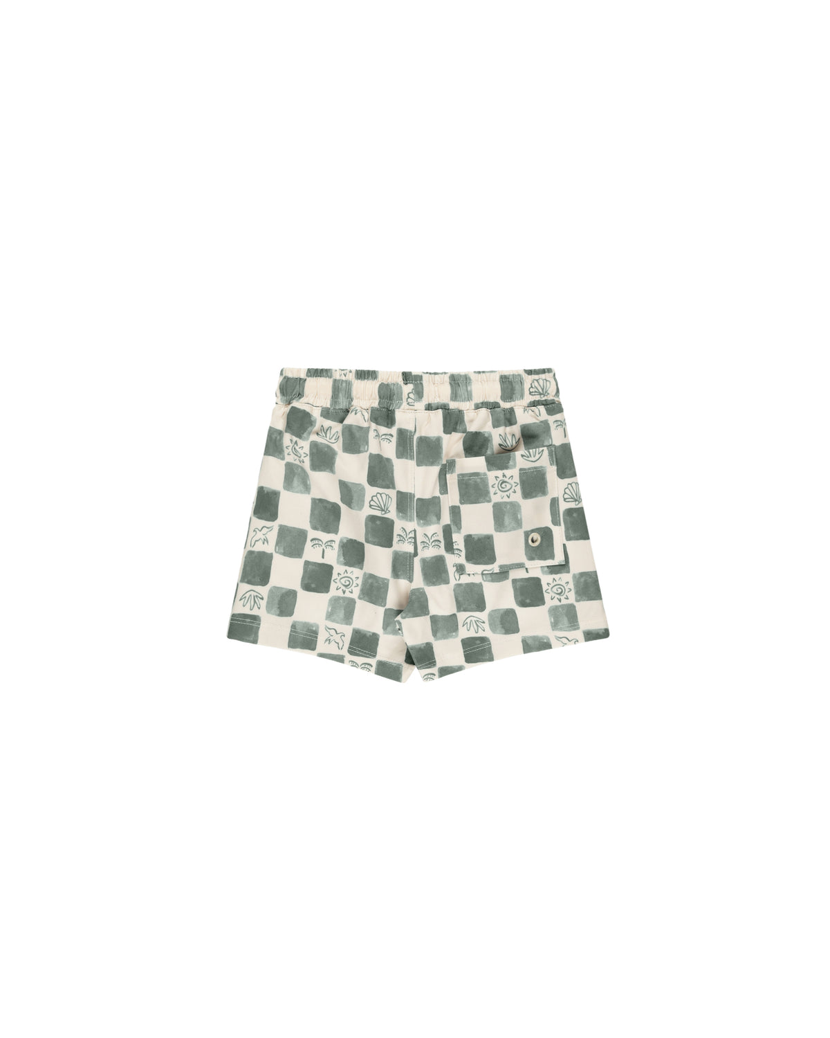 RYLEE + CRU BOARDSHORT / COASTAL CHECK