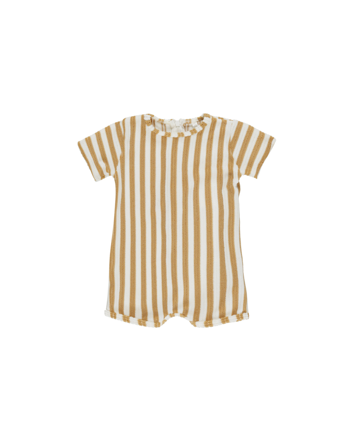 RYLEE + CRU SHORTY ONE-PIECE / MARIGOLD STRIPE