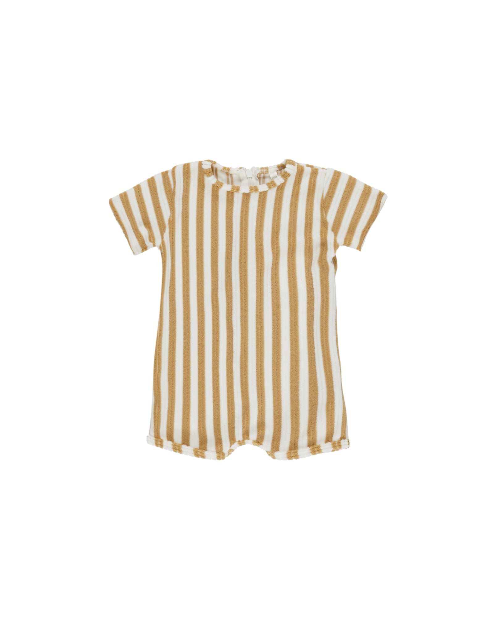 RYLEE + CRU SHORTY ONE-PIECE / MARIGOLD STRIPE