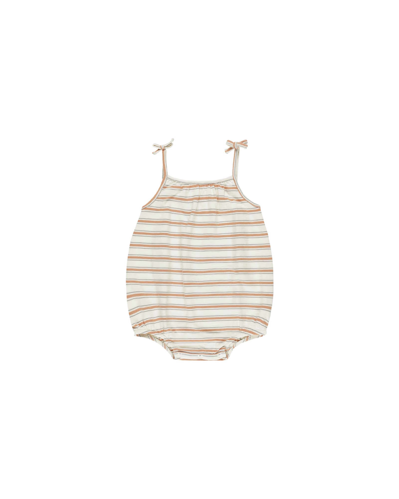 RYLEE + CRU NALA ROMPER / GRAPEFRUIT STRIPE