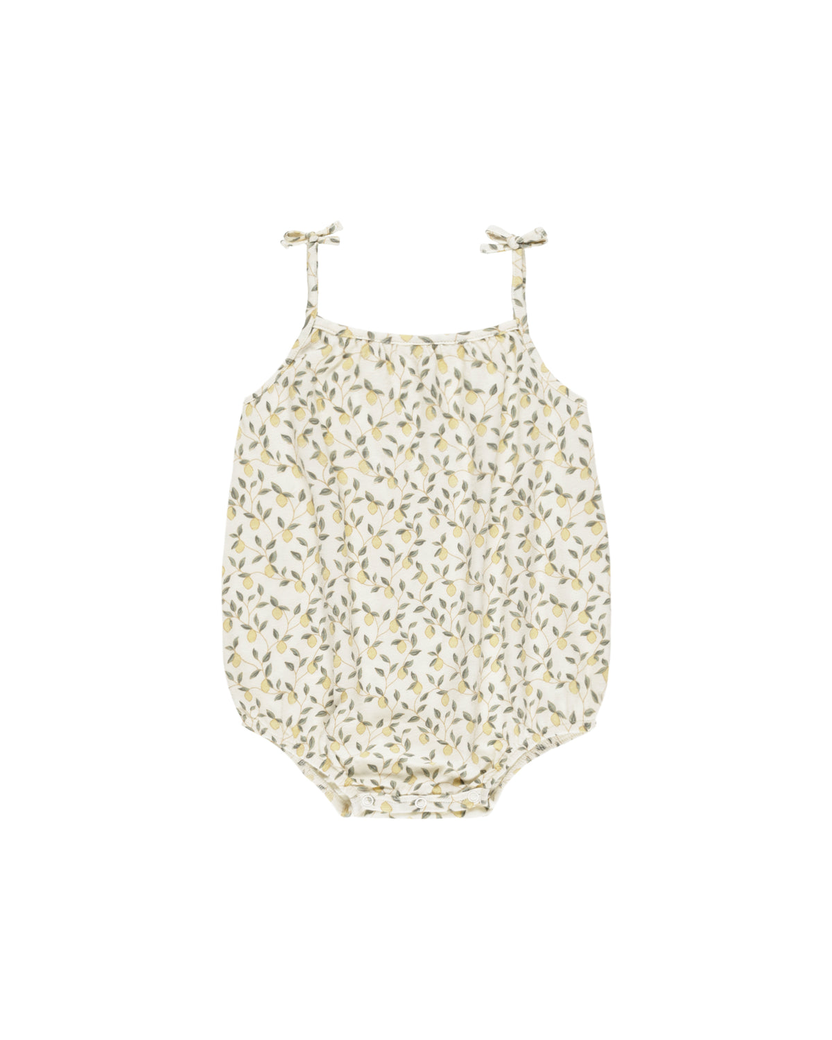 RYLEE + CRU NALA ROMPER / LEMONS