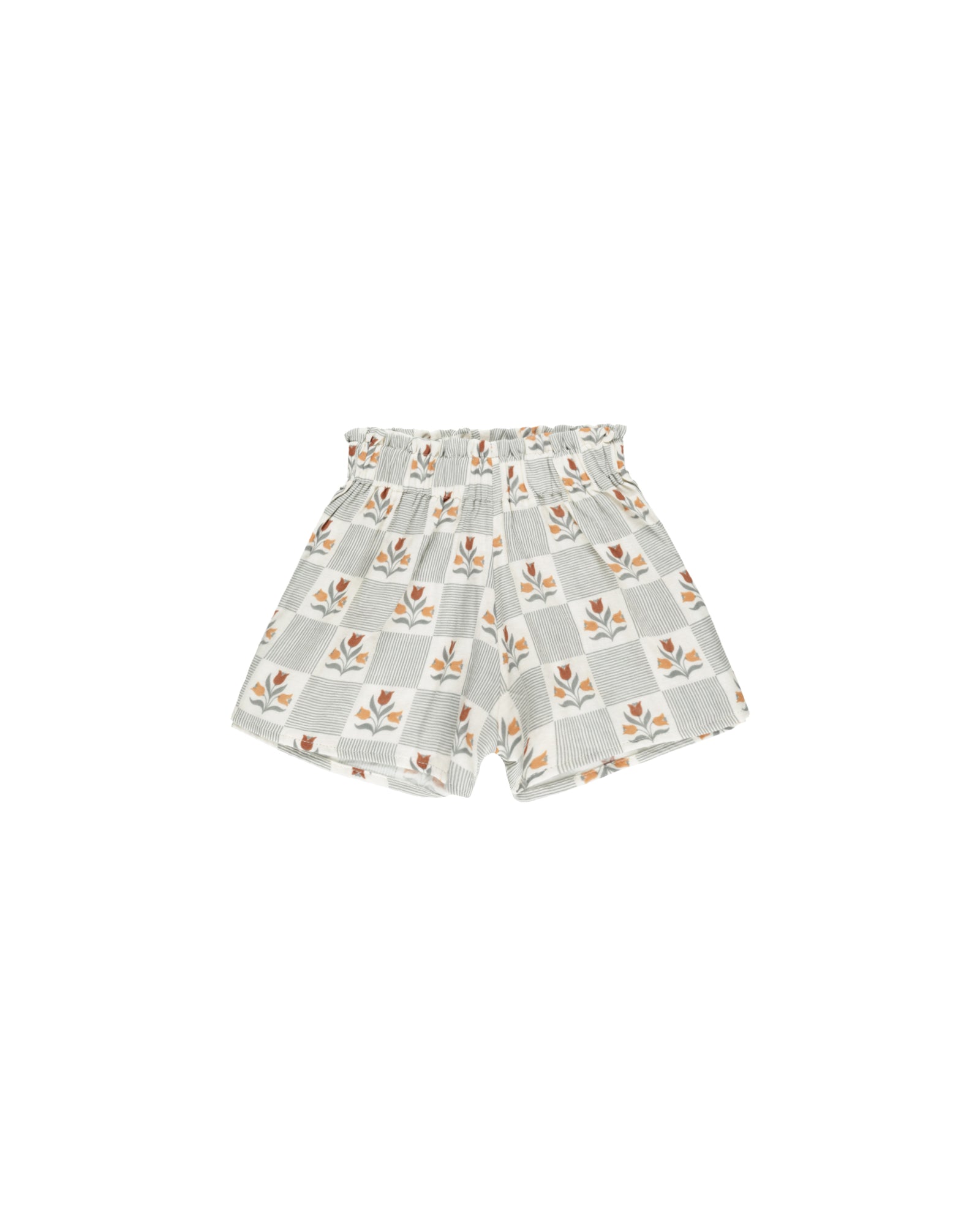 RYLEE + CRU REMI SHORTS / GARDEN GRID