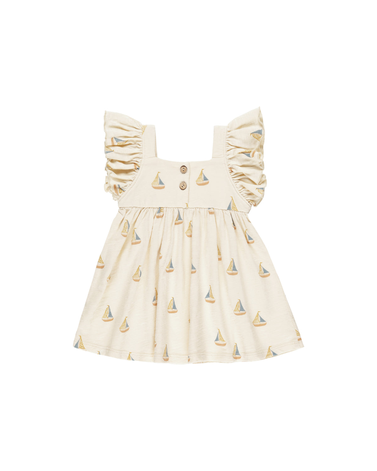 RYLEE + CRU MARIPOSA DRESS / SAILBOATS