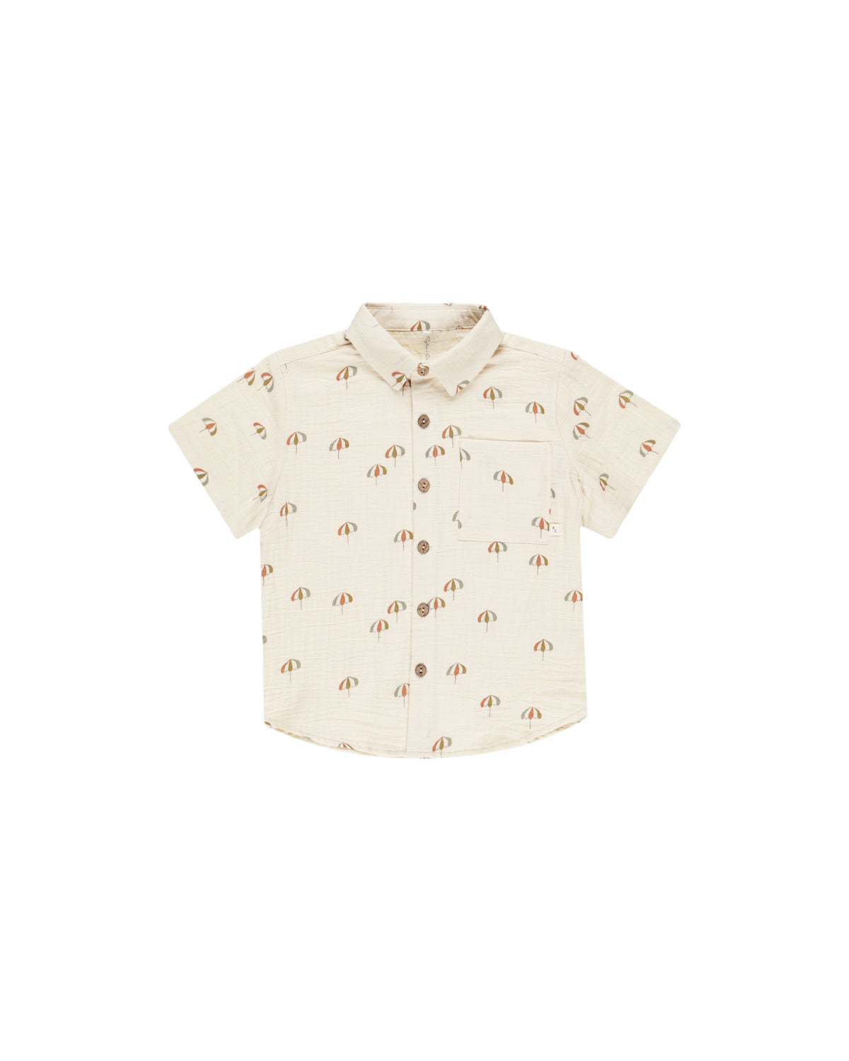 RYLEE + CRU COLLARED SHORT SLEEVE SHIRT / UMBRELLAS