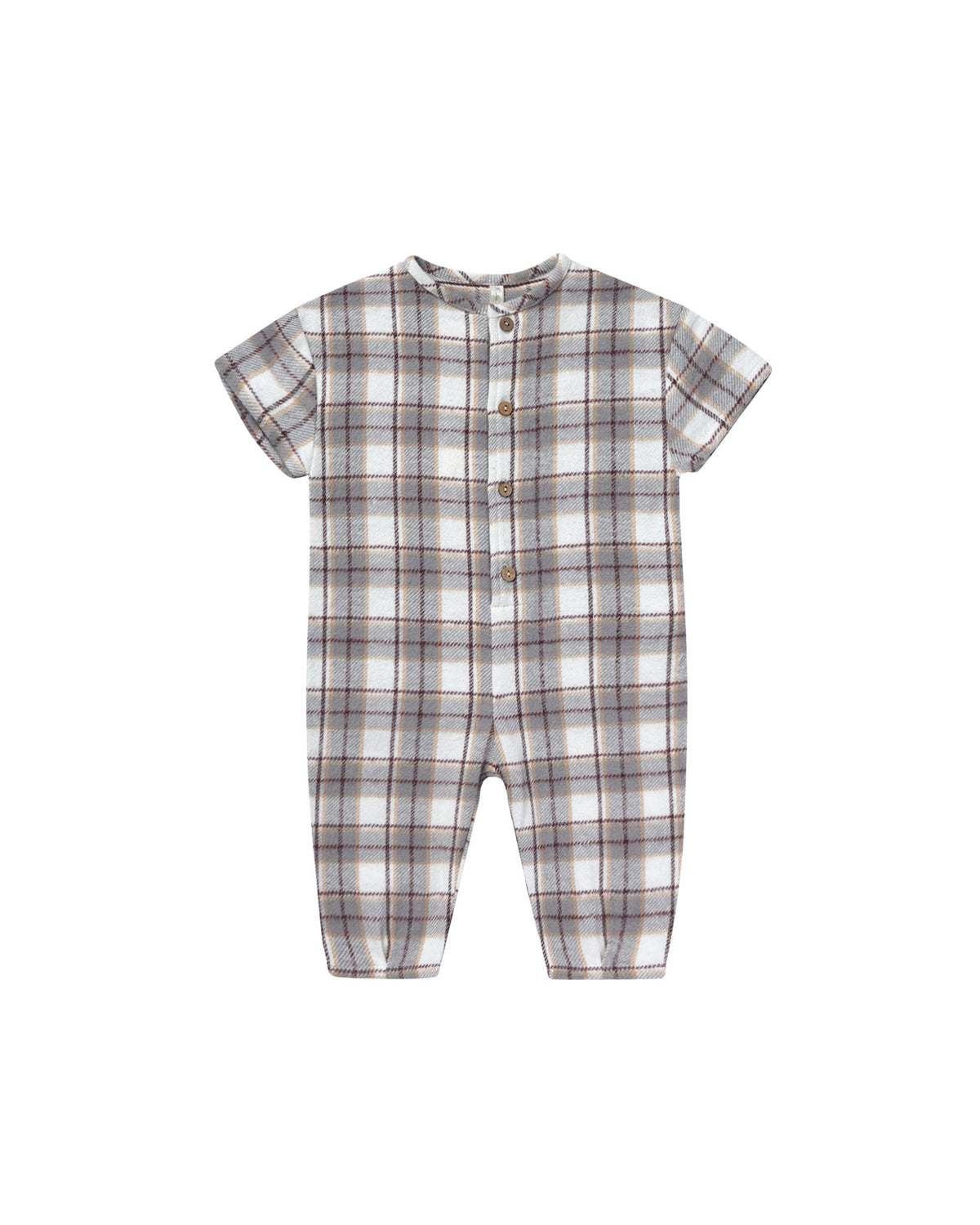 RYLEE + CRU HAYES JUMPSUIT / BLUE FLANNEL