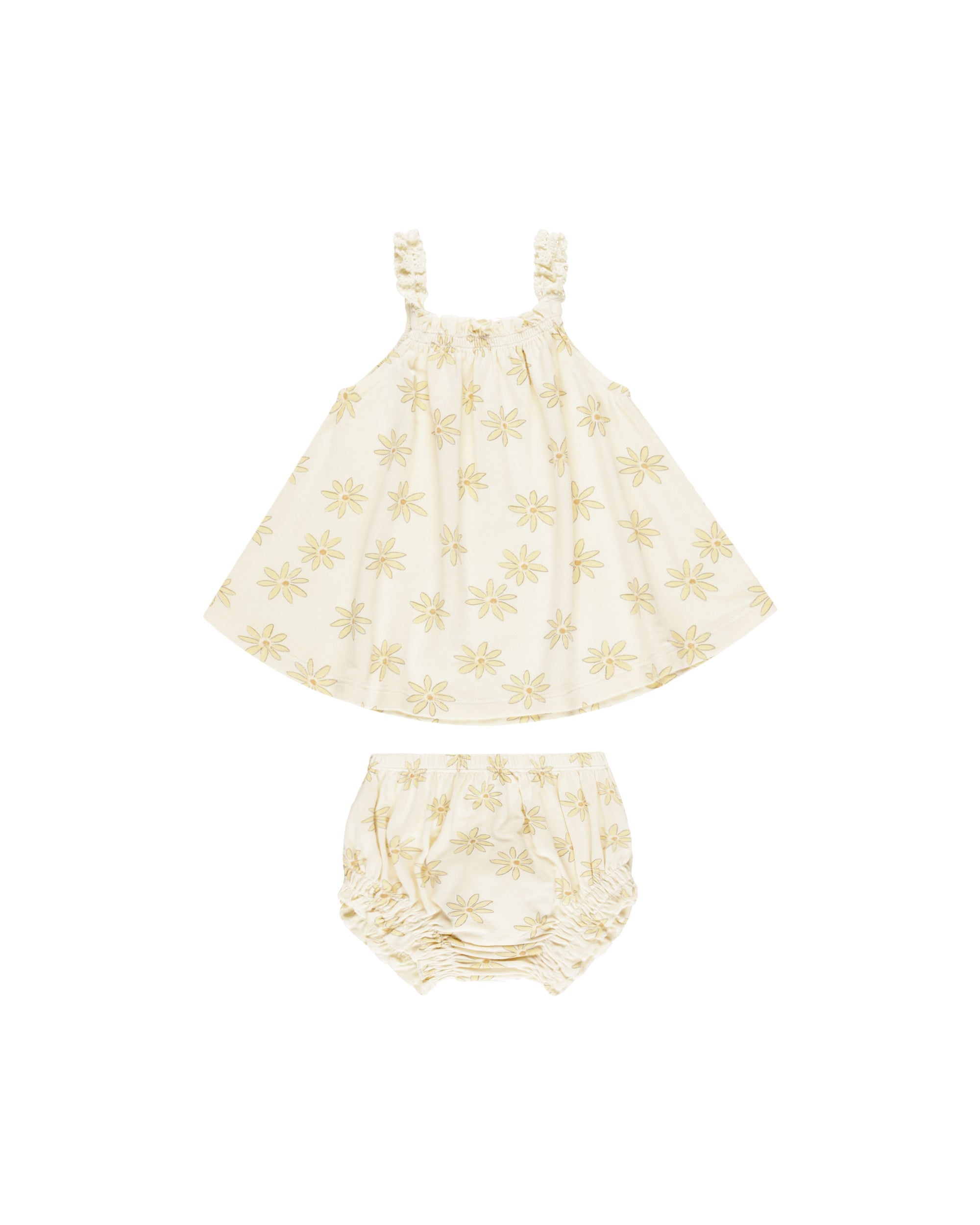 RYLEE + CRU SWING TOP + BLOOMER / DAISIES