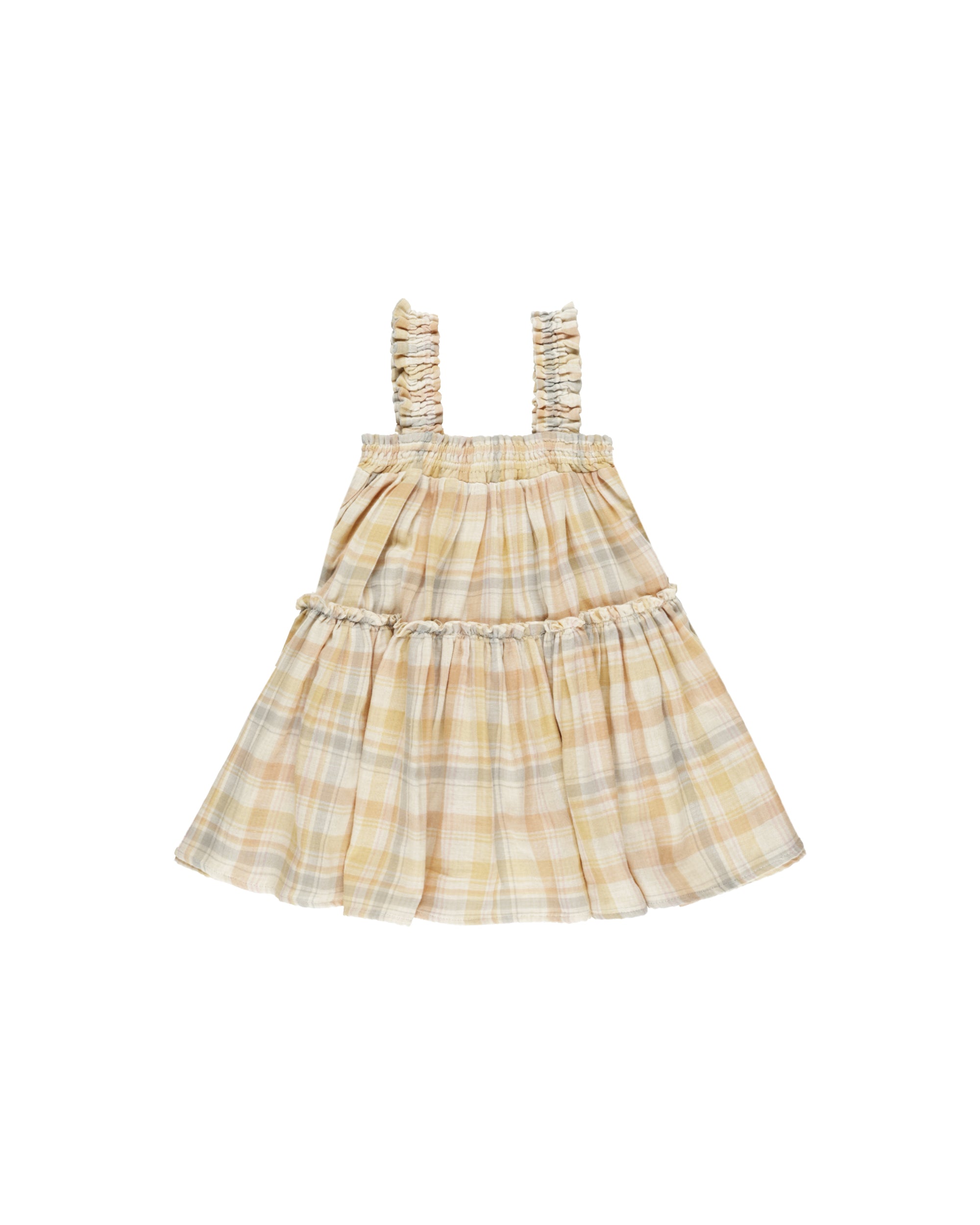 RYLEE + CRU CICILY DRESS / PASTEL PLAID