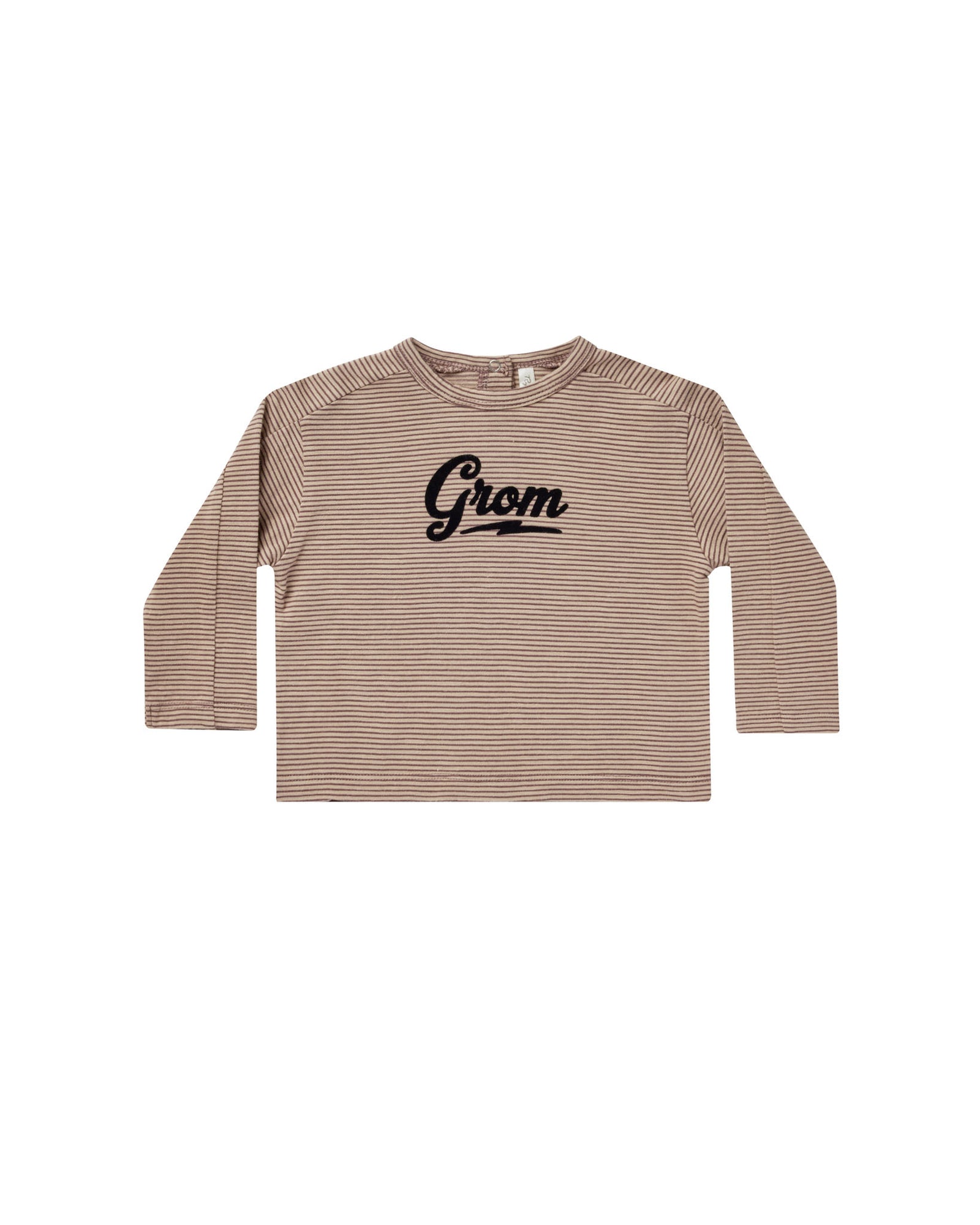 RYLEE + CRU RELAXED LONG SLEEVE PANELED TEE / GROM