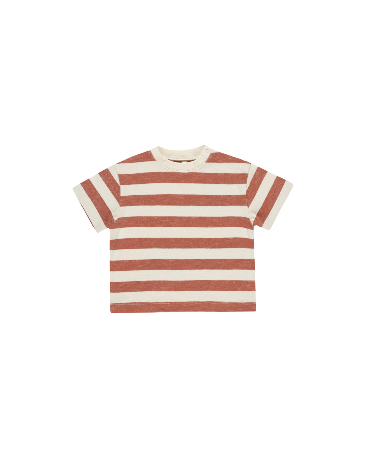 RYLEE + CRU RELAXED TEE / POPPY STRIPE