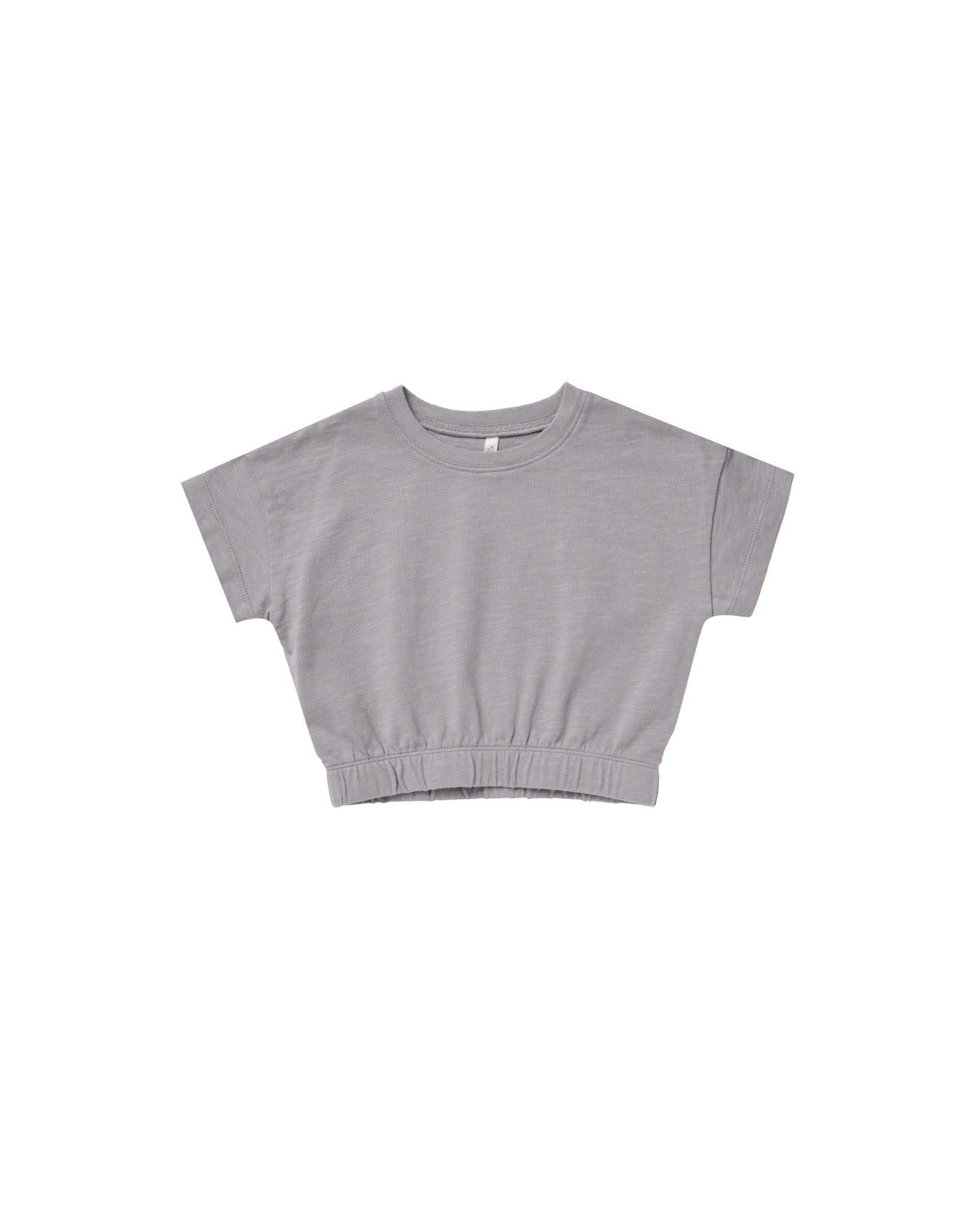 RYLEE + CRU CINCHED JERSEY TEE / FRENCH BLUE