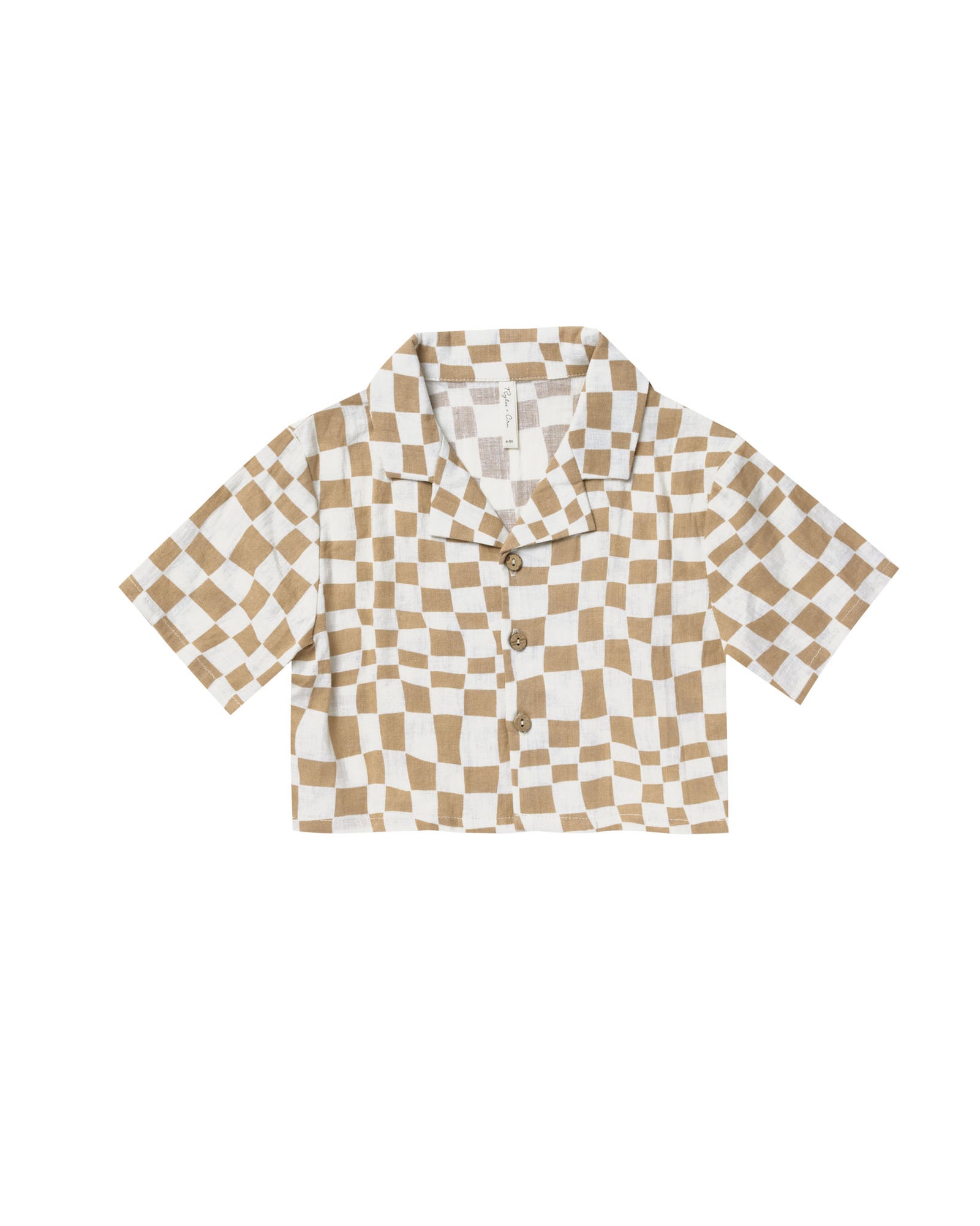 RYLEE + CRU MILEY TOP / SAND CHECK