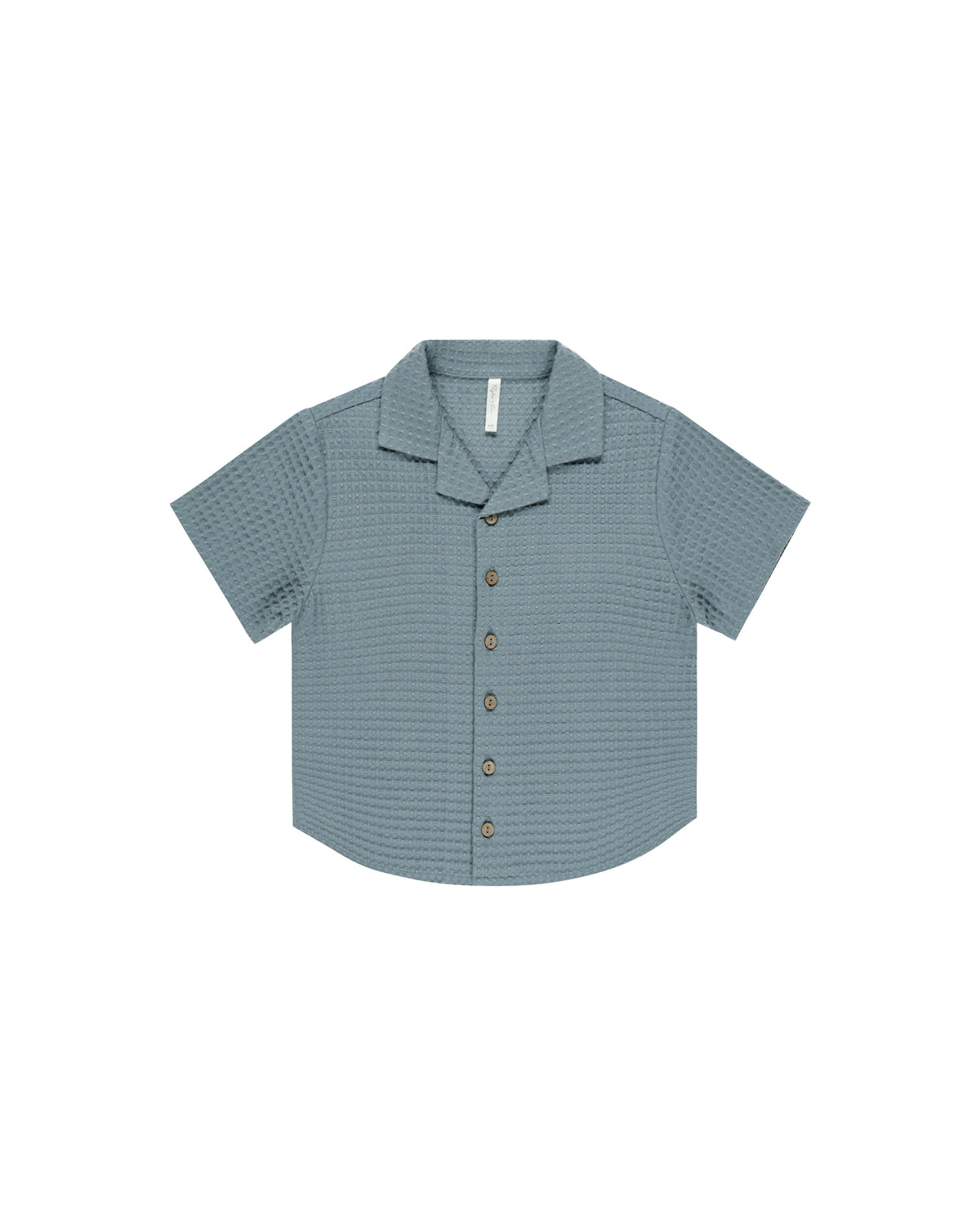 RYLEE + CRU LAPEL COLLARED SHIRT / OCEAN