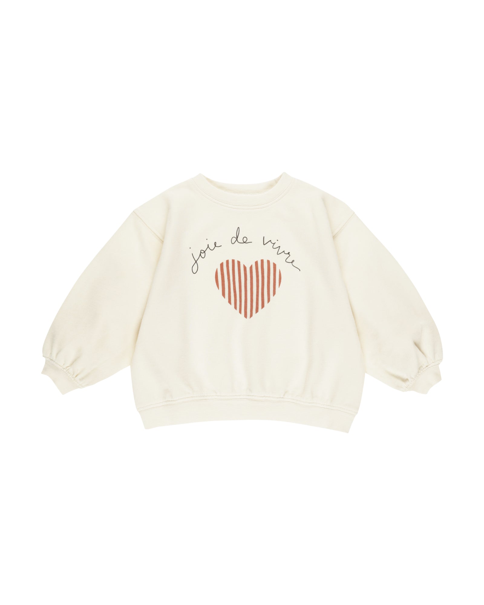 RYLEE + CRU OVERSIZED SWEATSHIRT / JOIE DE VIVRE