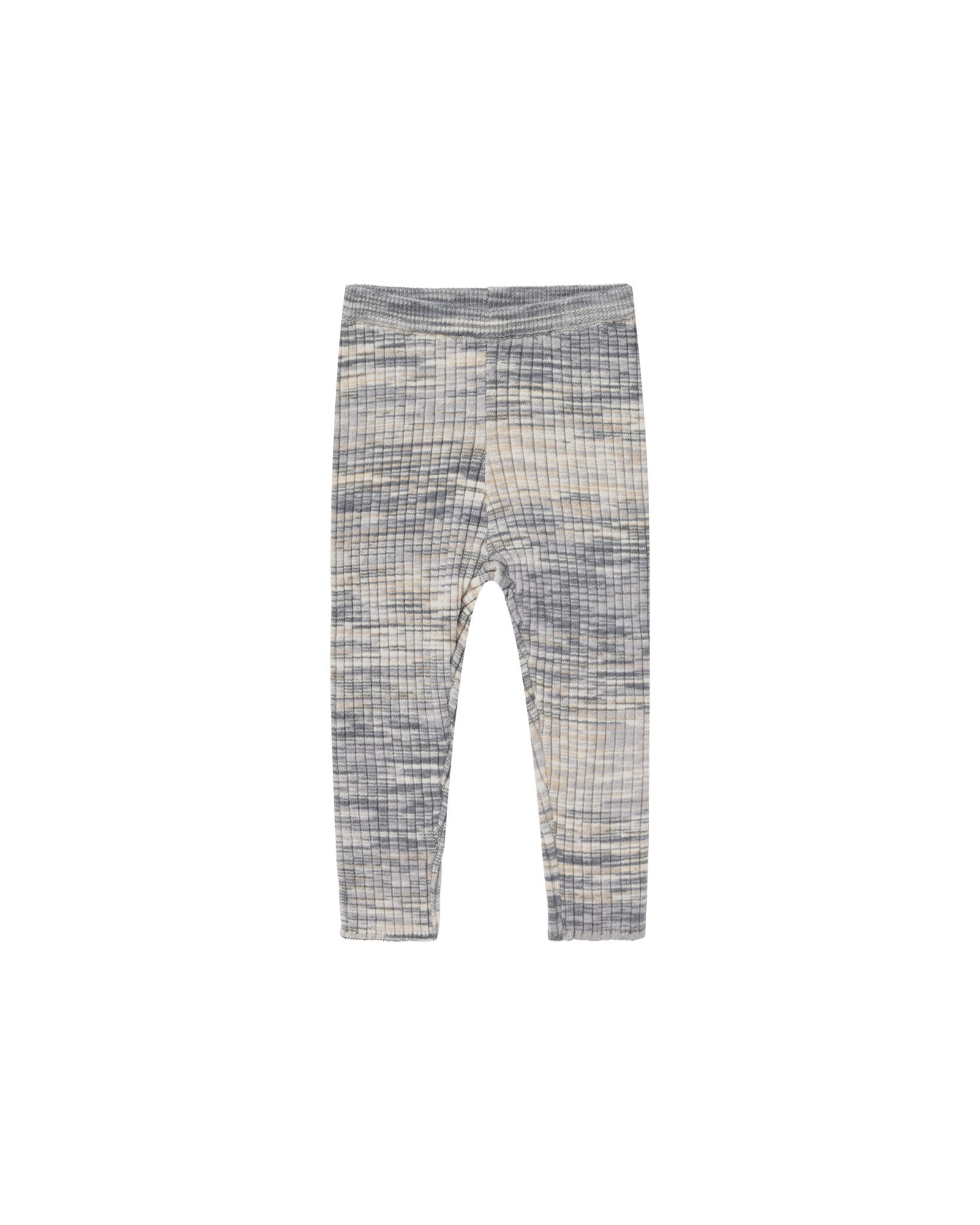 RYLEE + CRU RIBBED LEGGING / BLUE SPACE DYE