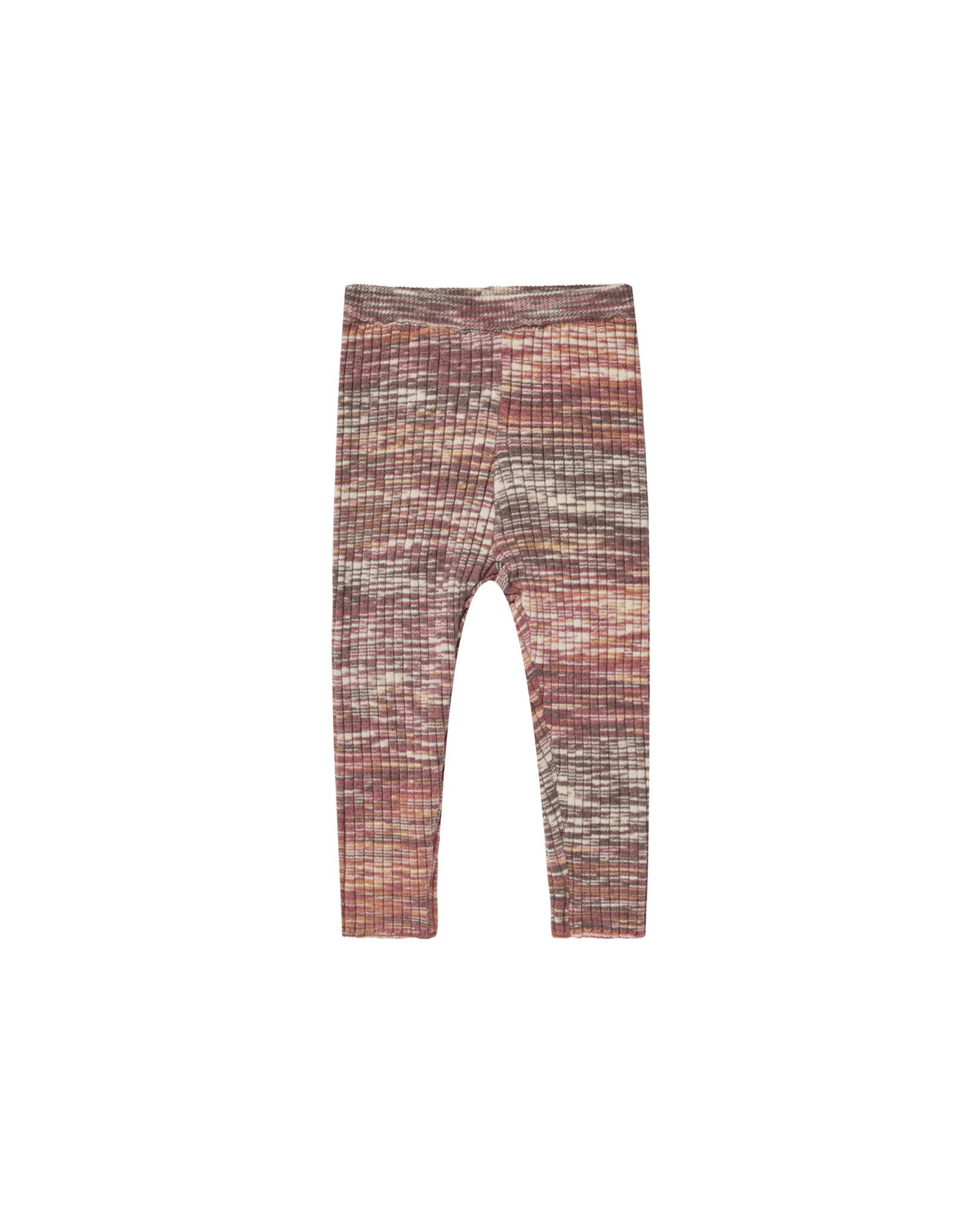 RYLEE + CRU RIBBED LEGGING / BERRY SPACE DYE