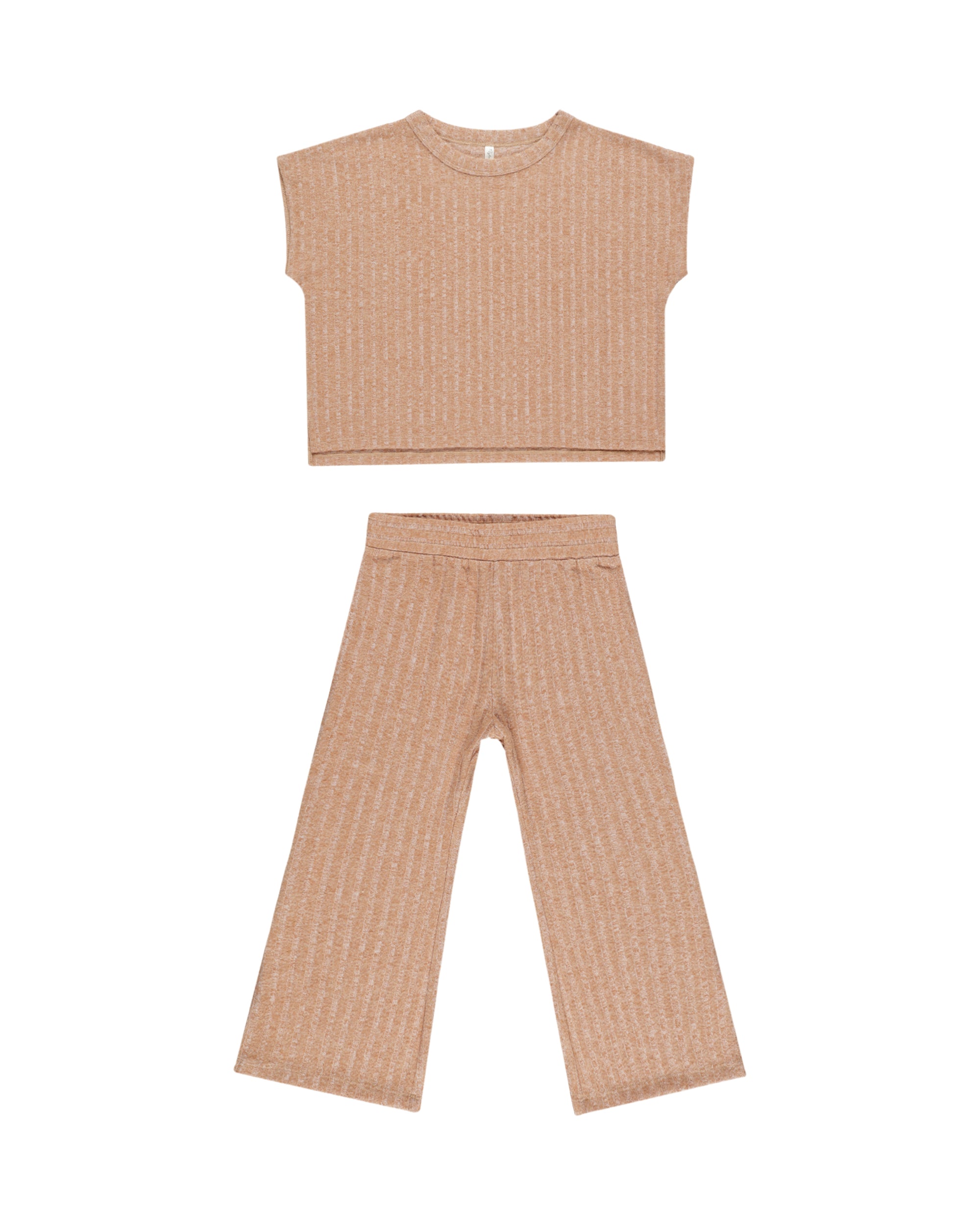 RYLEE + CRU COZY RIB KNIT SET / EUCALYPTUS