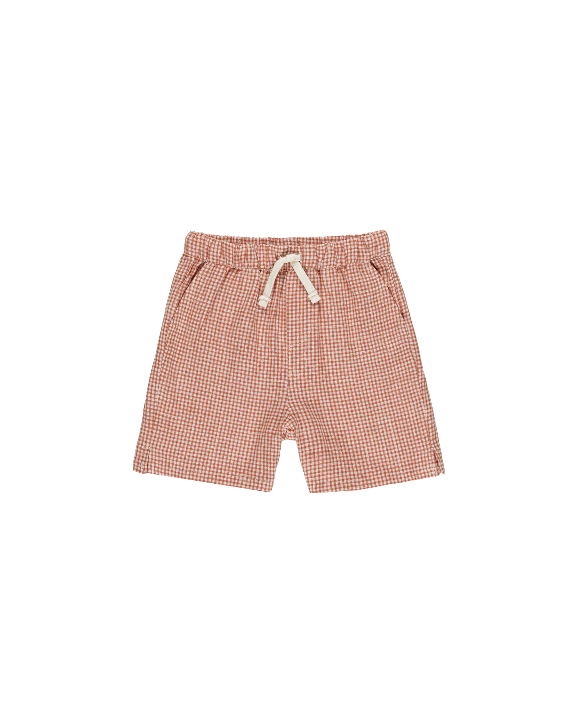 RYLEE + CRU PERRY SHORT / POPPY GINGHAM