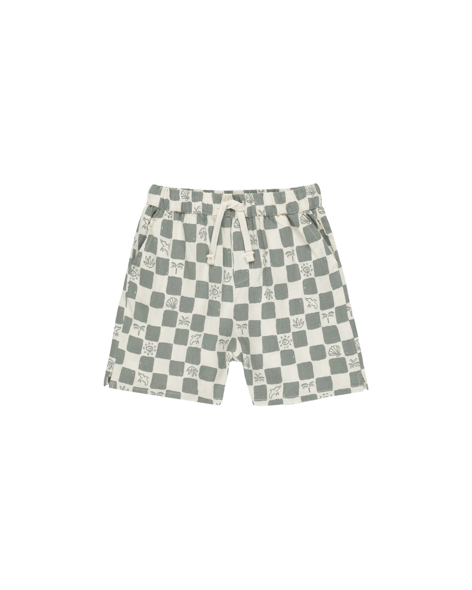 RYLEE + CRU PERRY SHORT / COASTAL CHECK