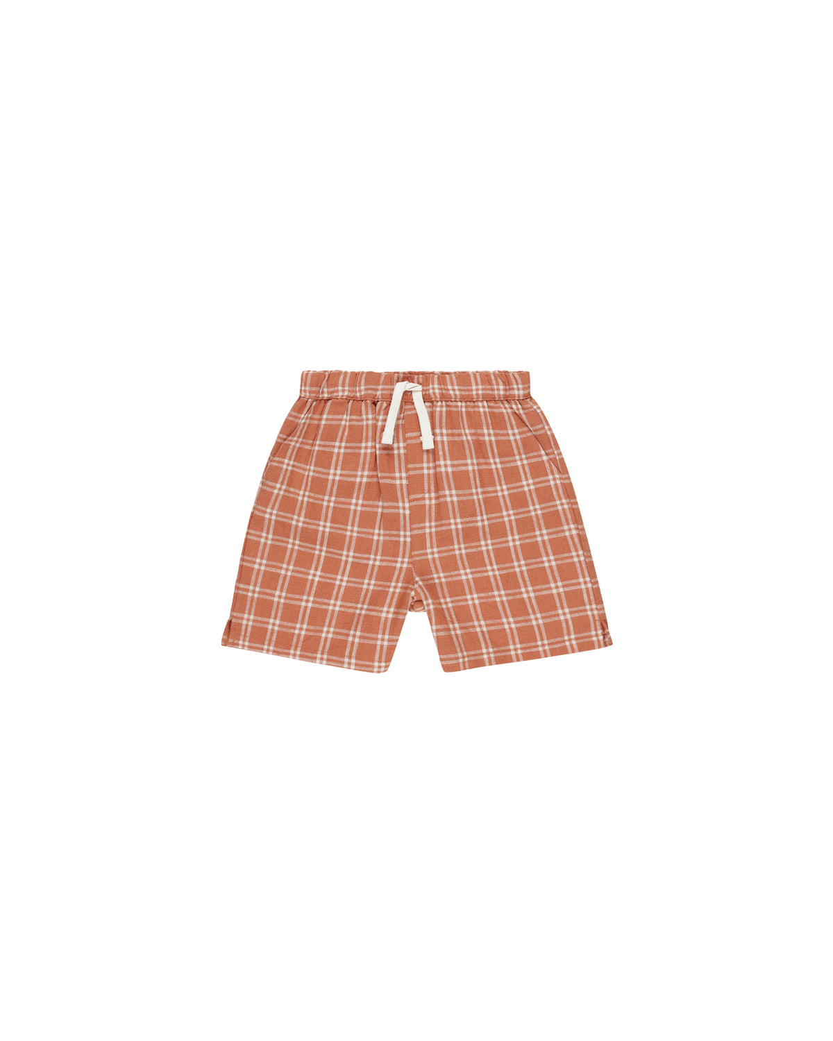 RYLEE + CRU PERRY SHORT / POPPY CHECK
