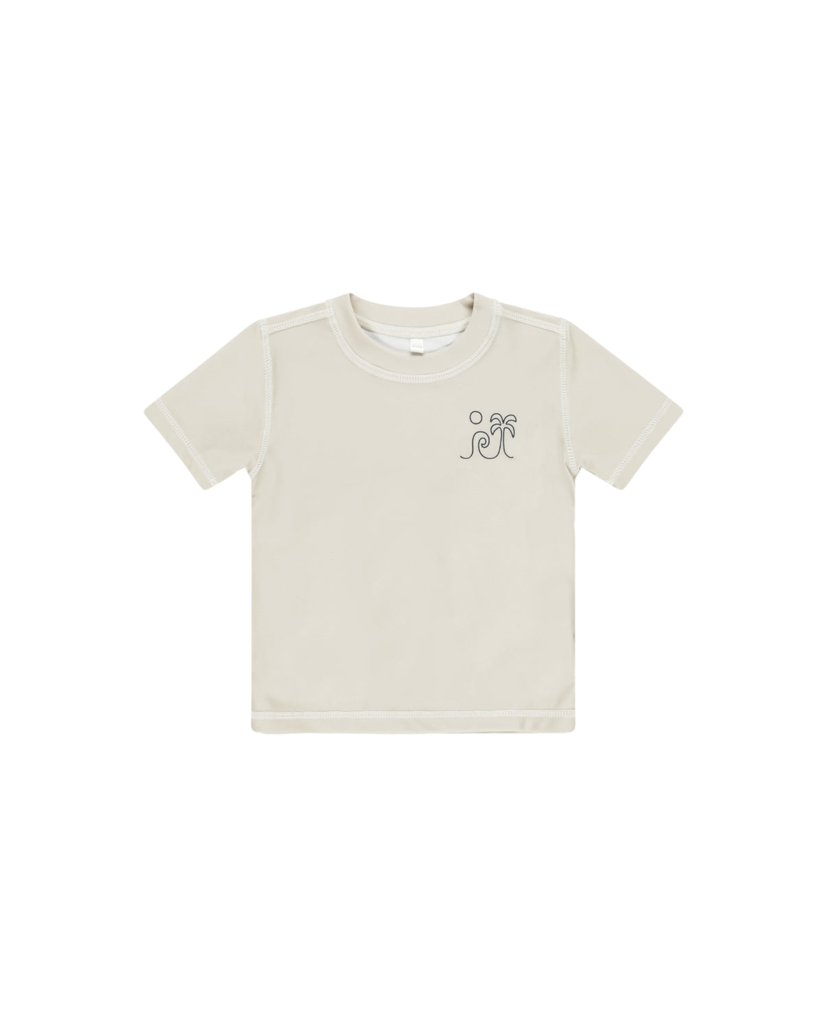 RYLEE + CRU BOYS RASHGUARD / STONE