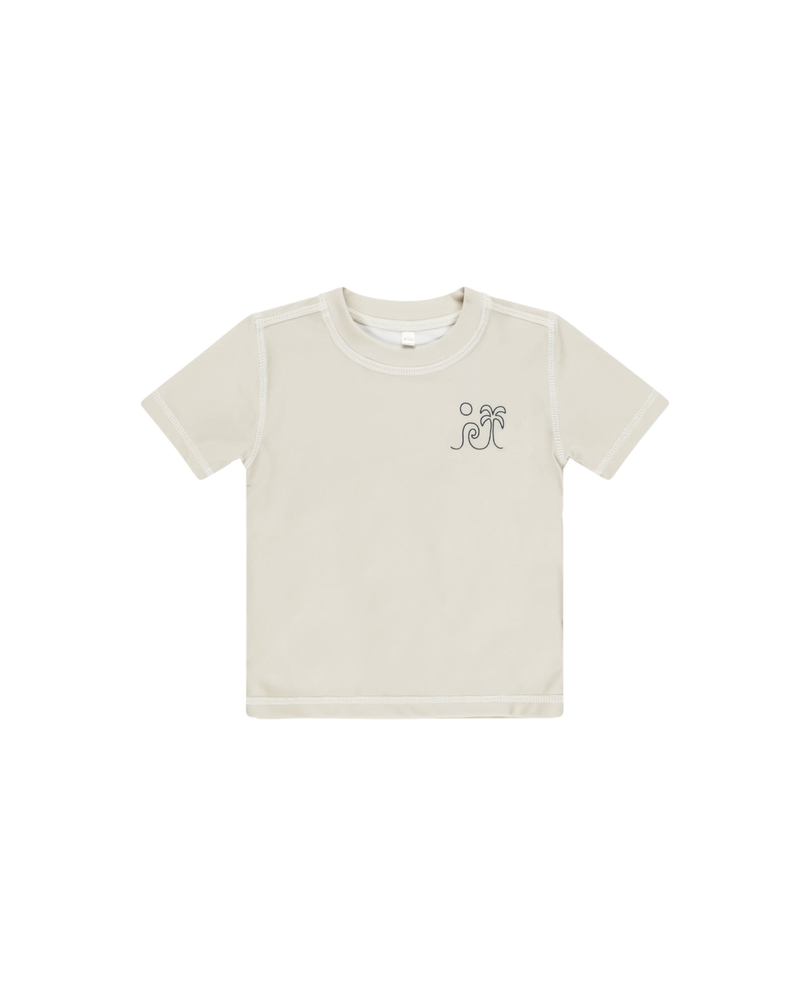 RYLEE + CRU BOYS RASHGUARD / STONE