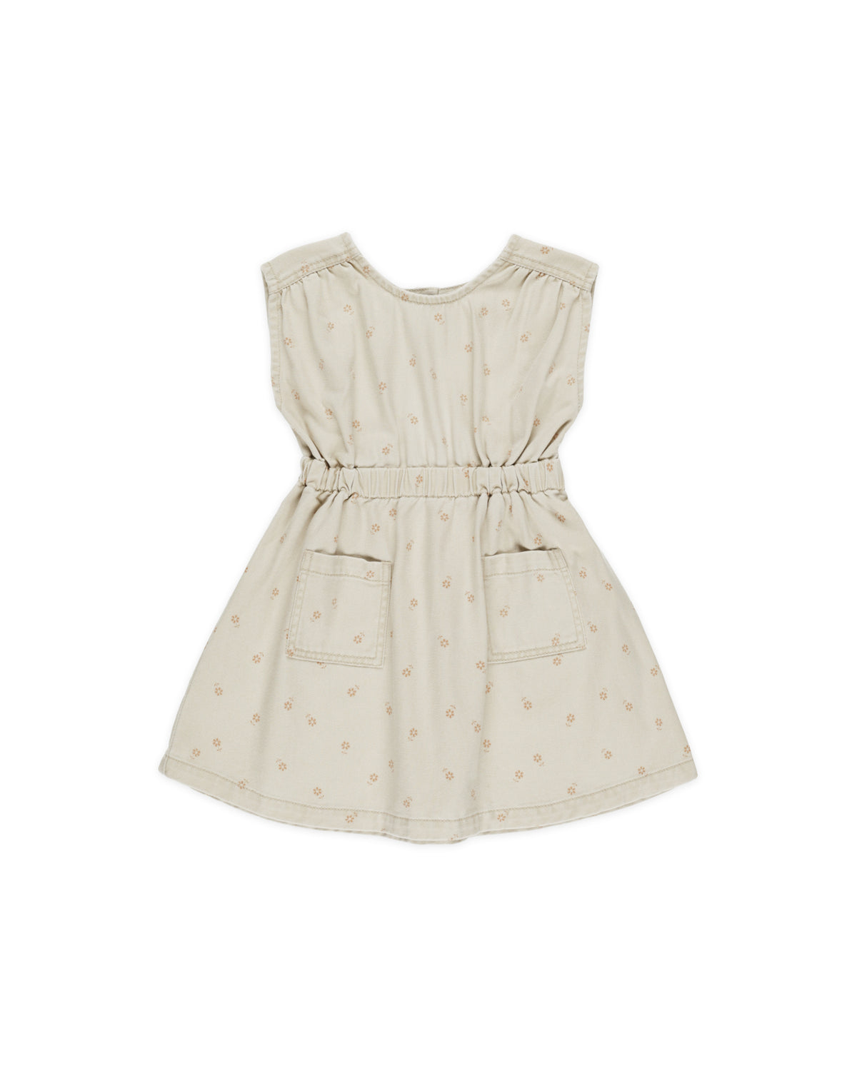 RYLEE + CRU DENIM MINI DRESS / DITSY