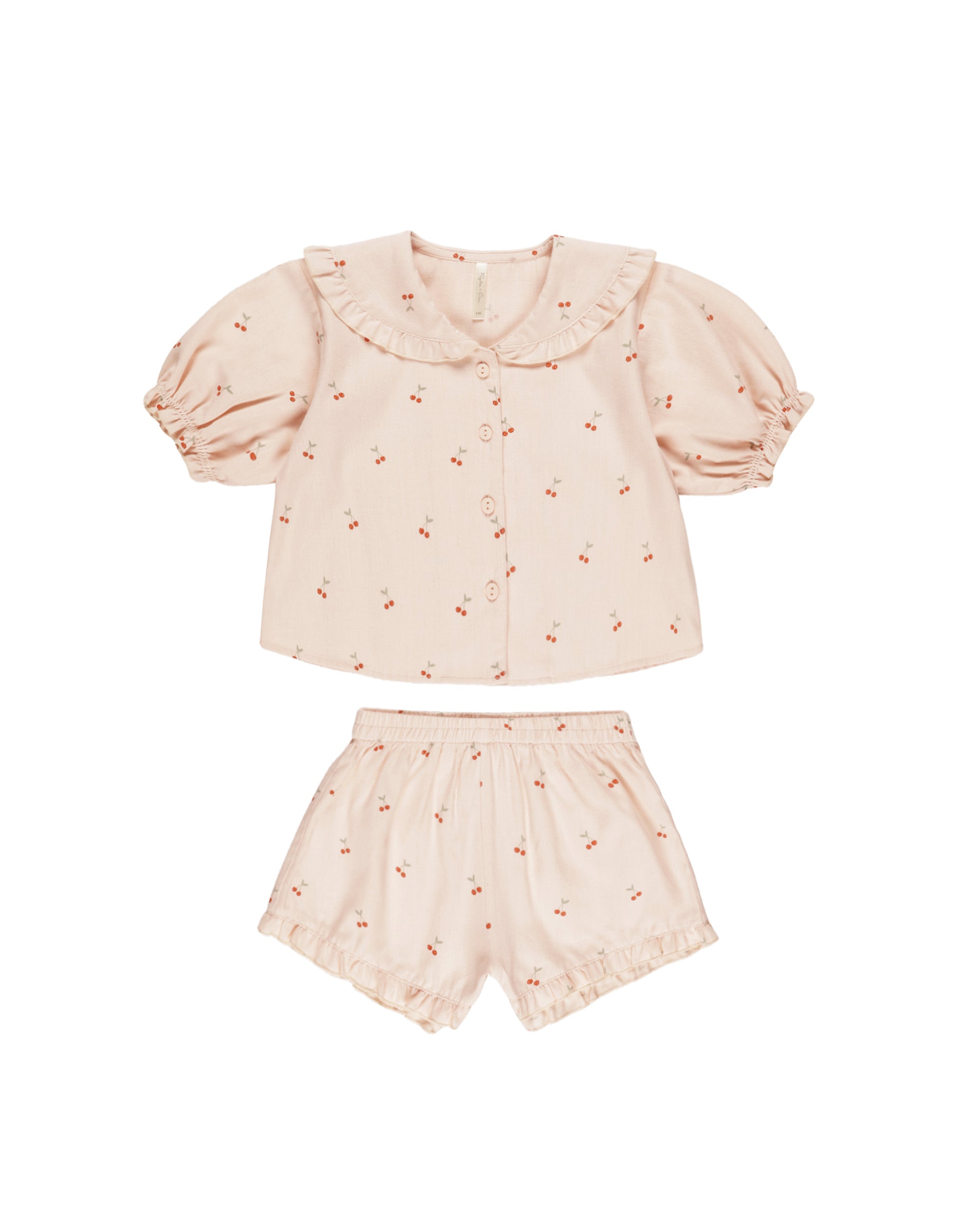 RYLEE + CRU DELILAH PAJAMA SET / CHERRIES