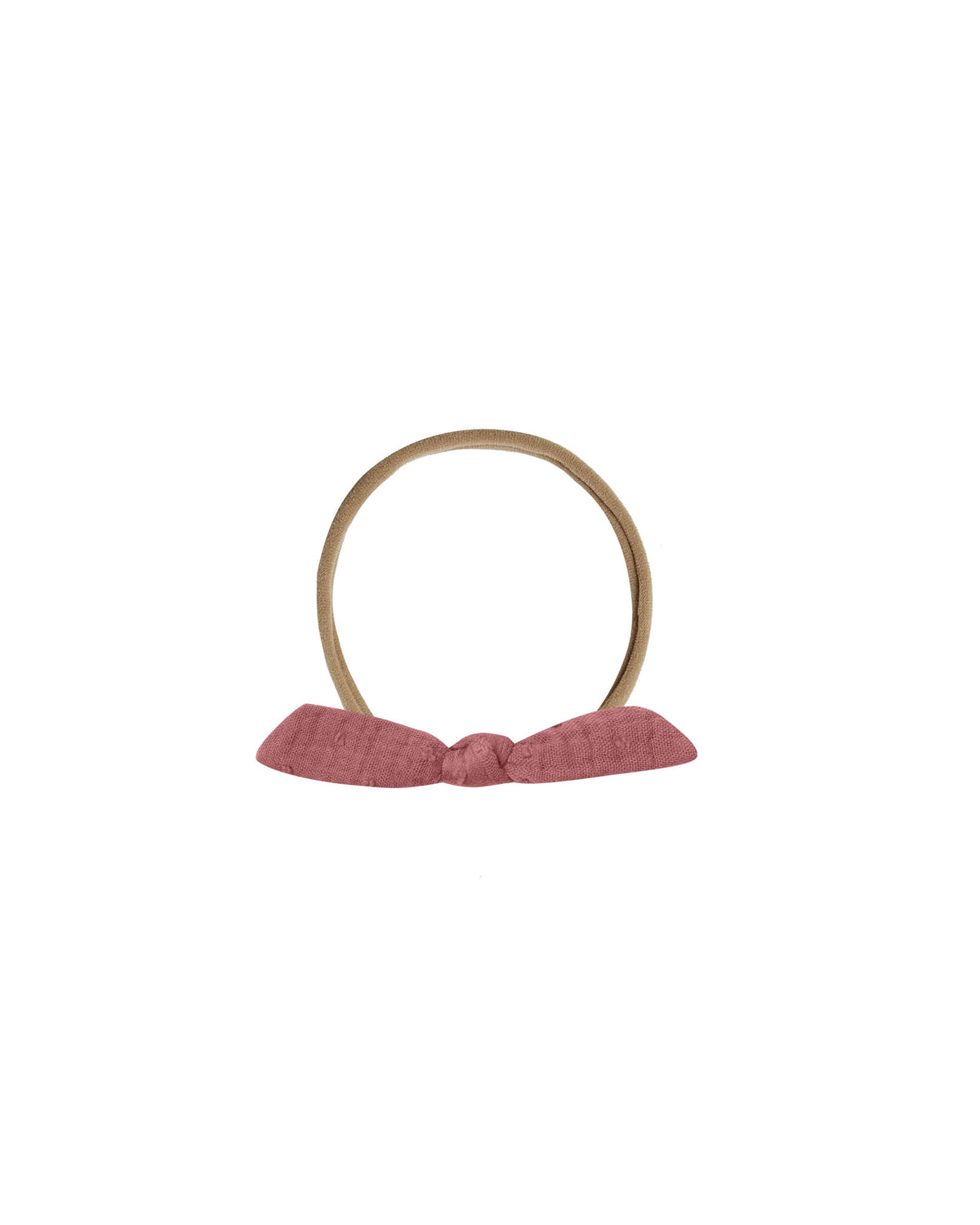 RYLEE + CRU LITTLE KNOT HEADBAND / RASPBERRY