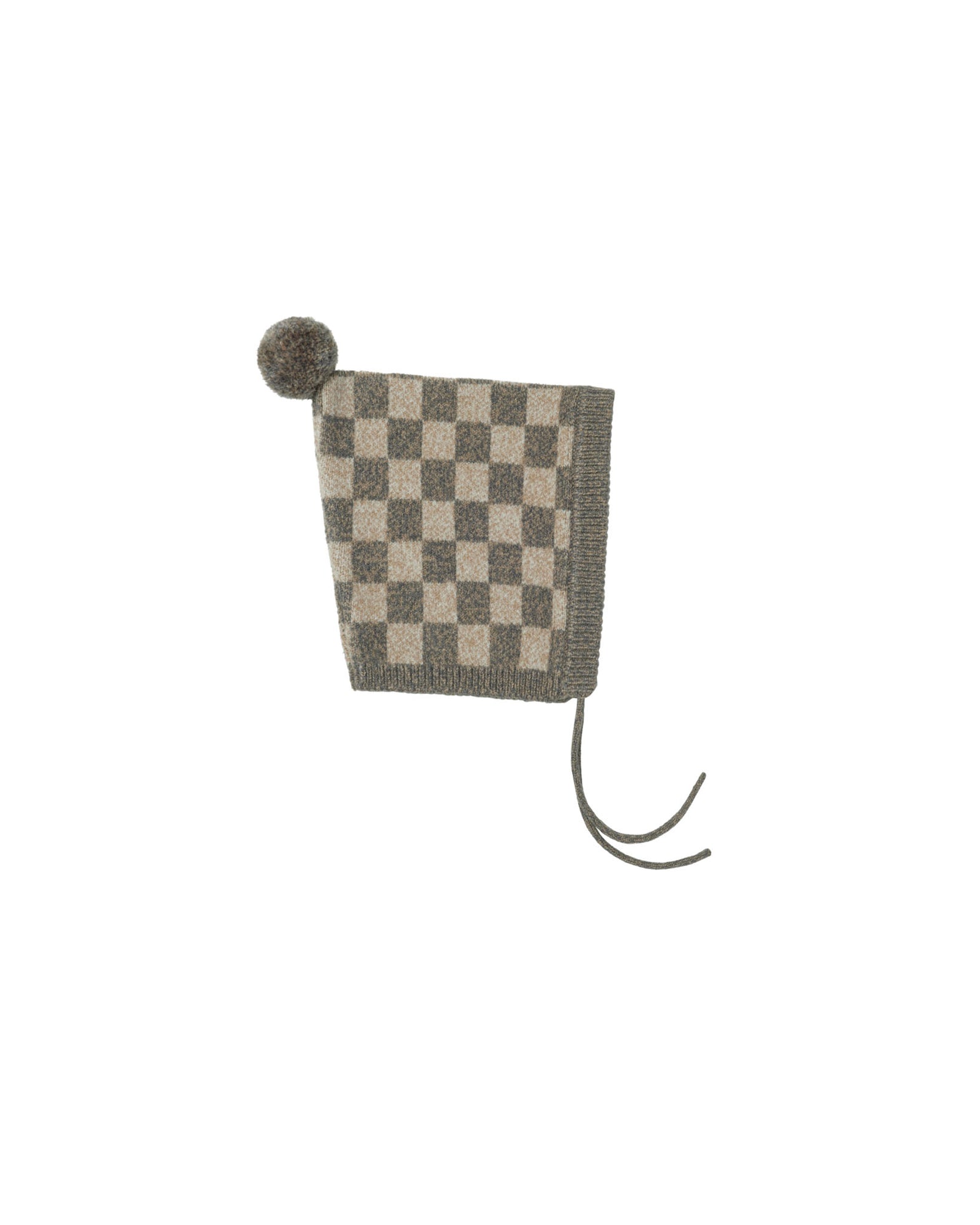 RYLEE + CRU KNIT PIXIE HAT / HEATHERED CHECK