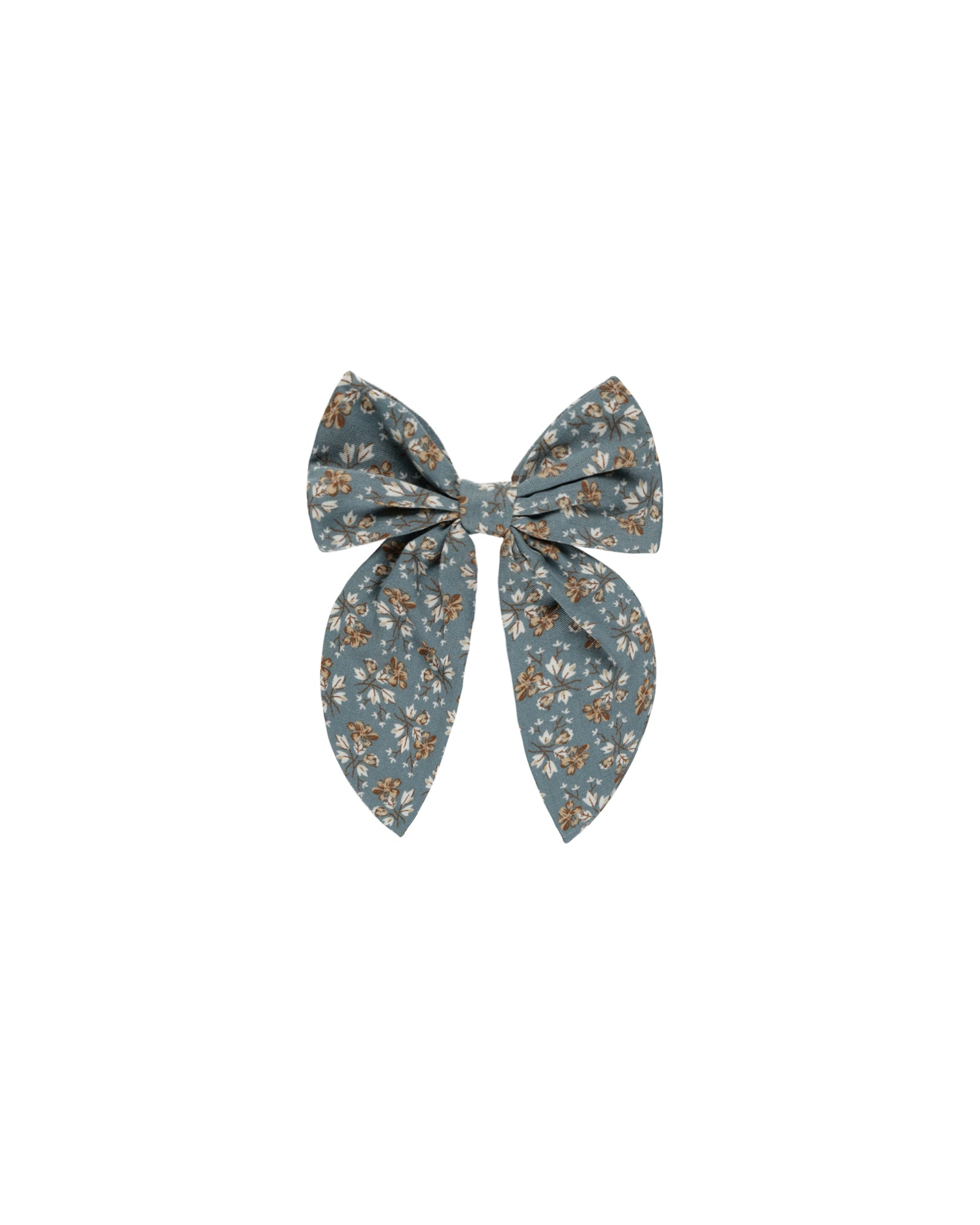 RYLEE + CRU OVERSIZED BOW / BLUE FLORAL