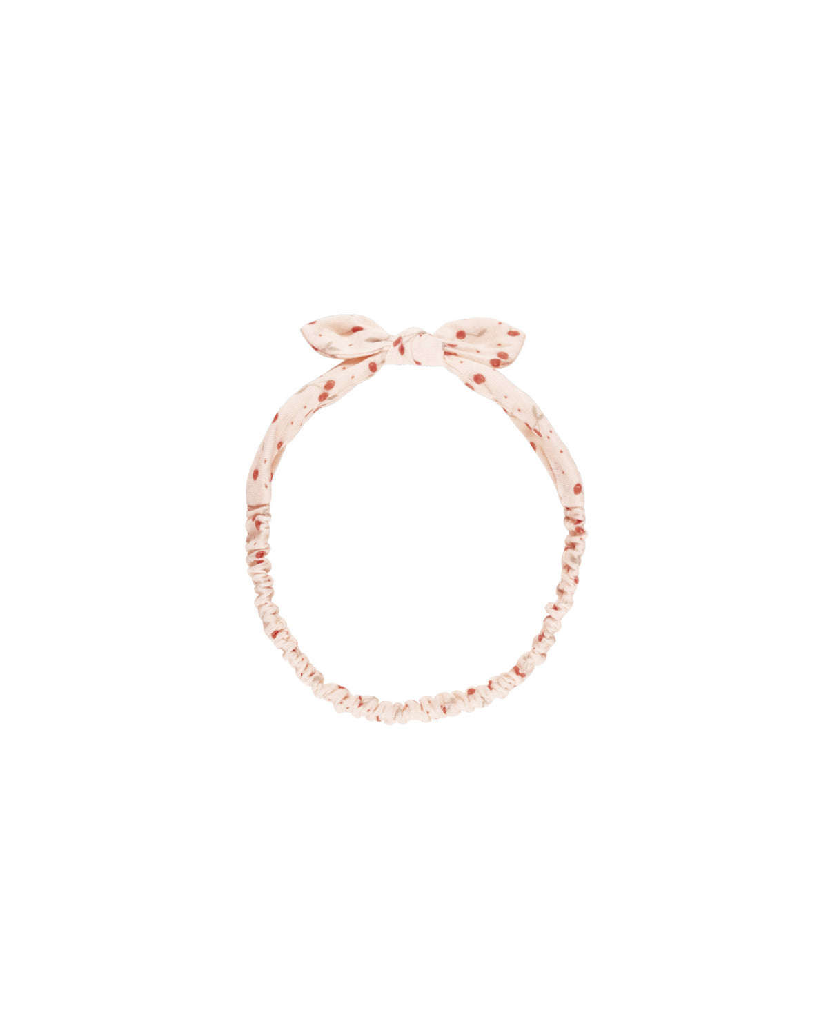 RYLEE + CRU BABY BOW HEADBAND / CHERRIES
