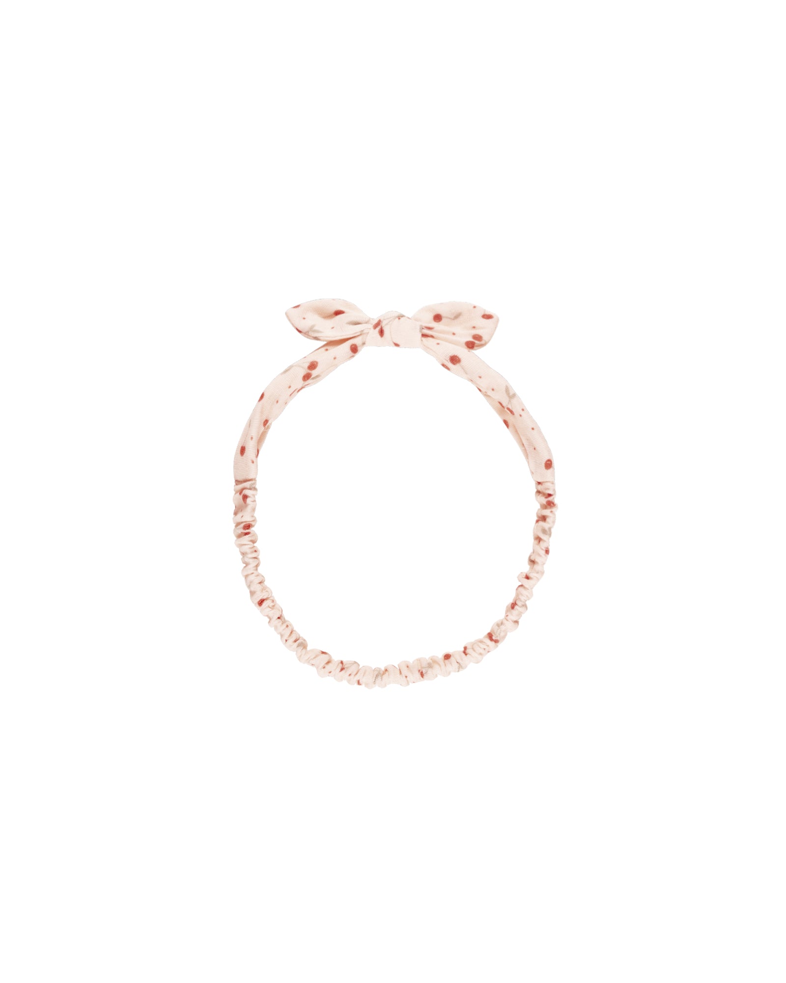 RYLEE + CRU BABY BOW HEADBAND / CHERRIES