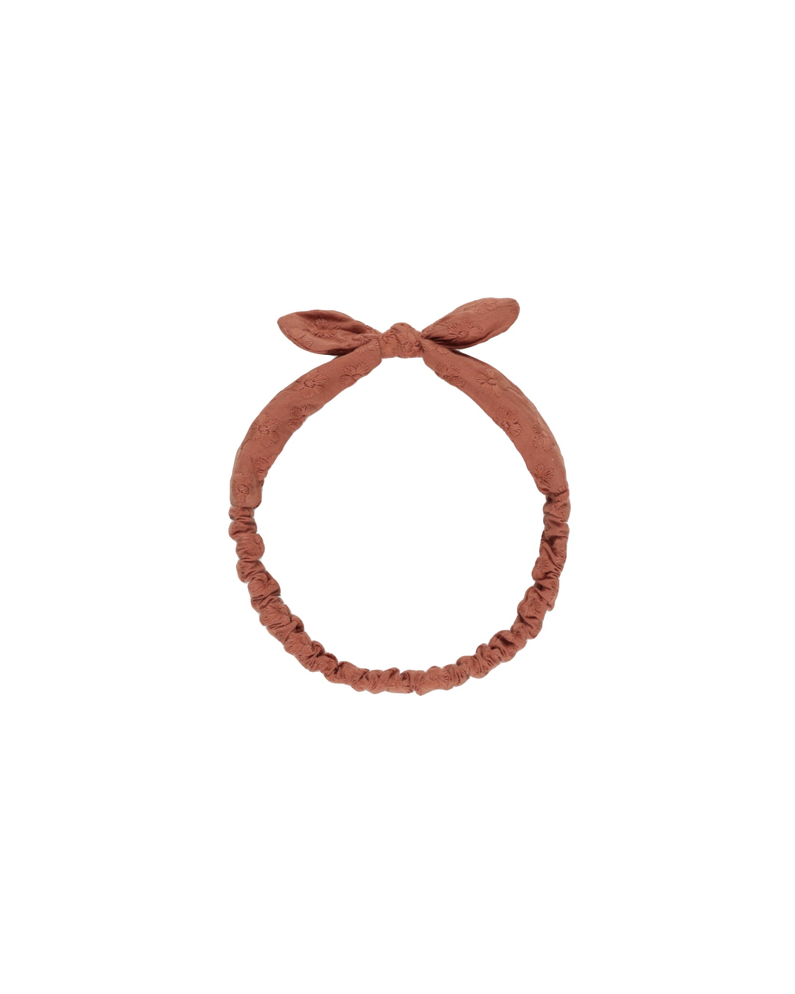 RYLEE + CRU BABY BOW HEADBAND / POPPY