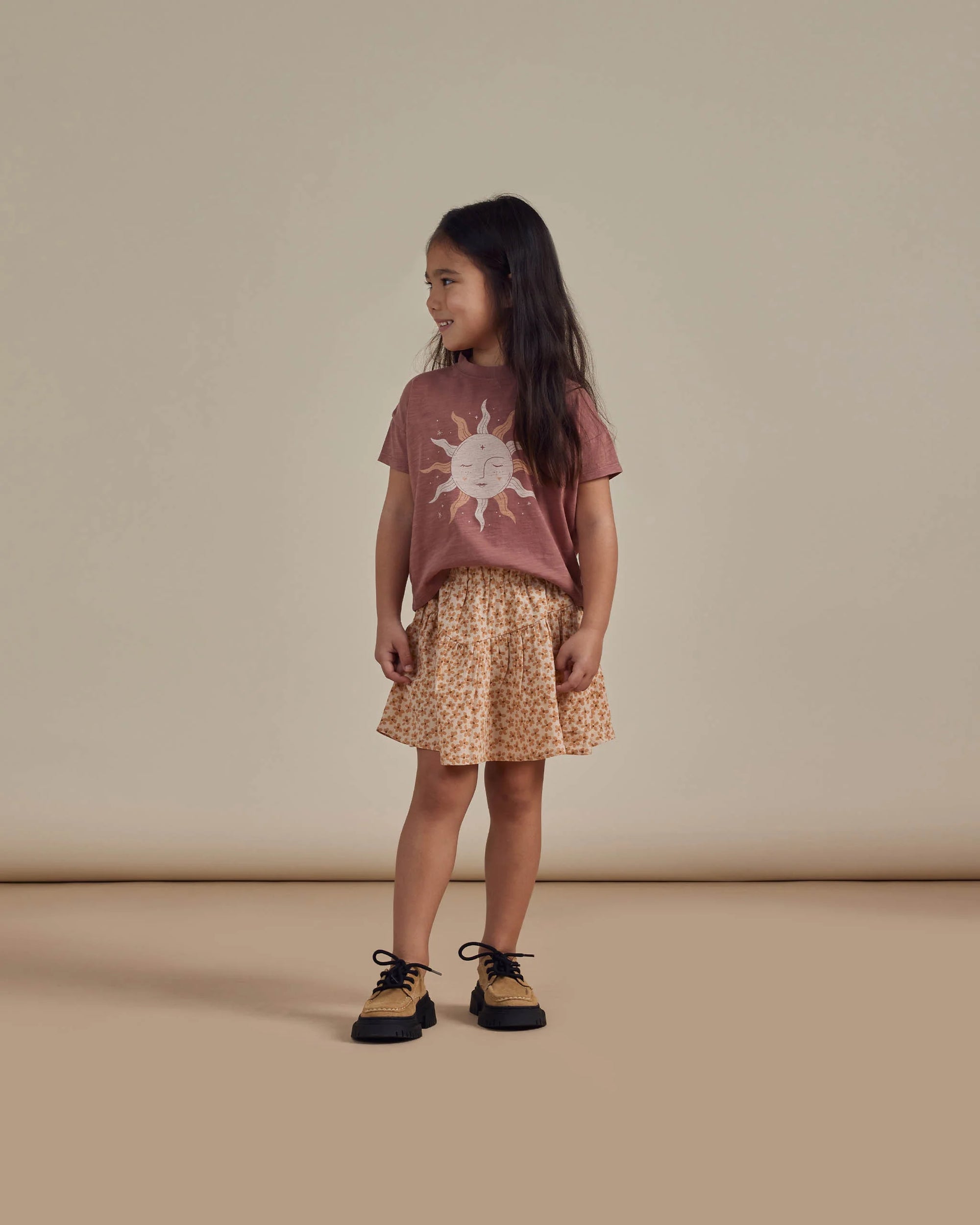 RYLEE + CRU BOXY TEE / SUN