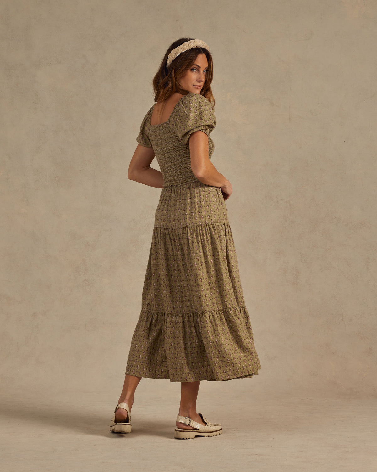 RYLEE + CRU WOMEN&#39;S TRIXIE TOP / FLOWER BLOCK