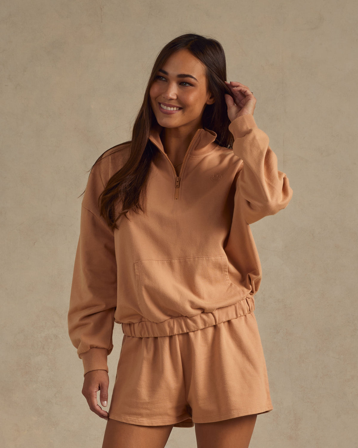 RYLEE + CRU WOMEN&#39;S RELAXED SHORT / MELON