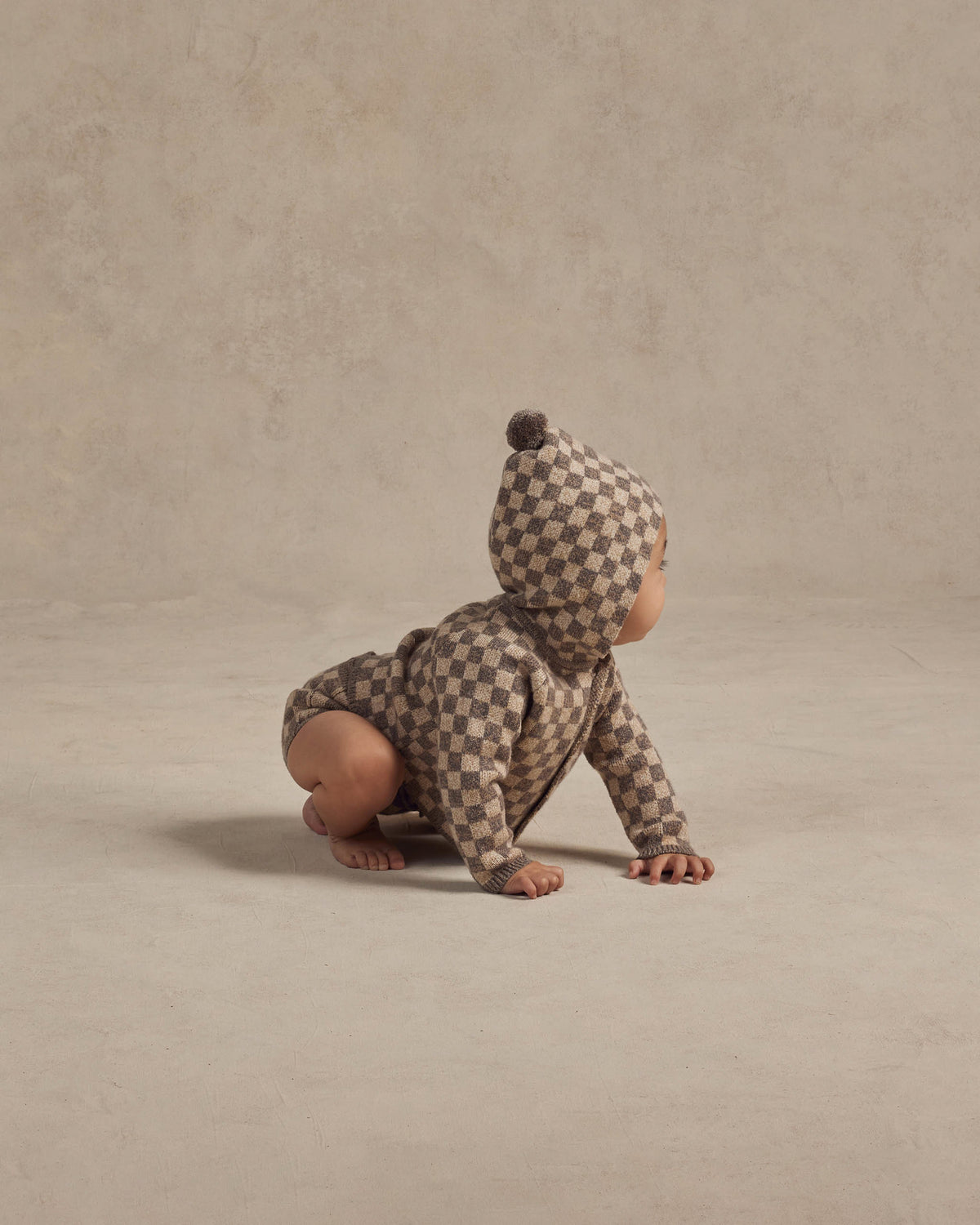 RYLEE + CRU TASSLE CARDIGAN / HEATHERED CHECK