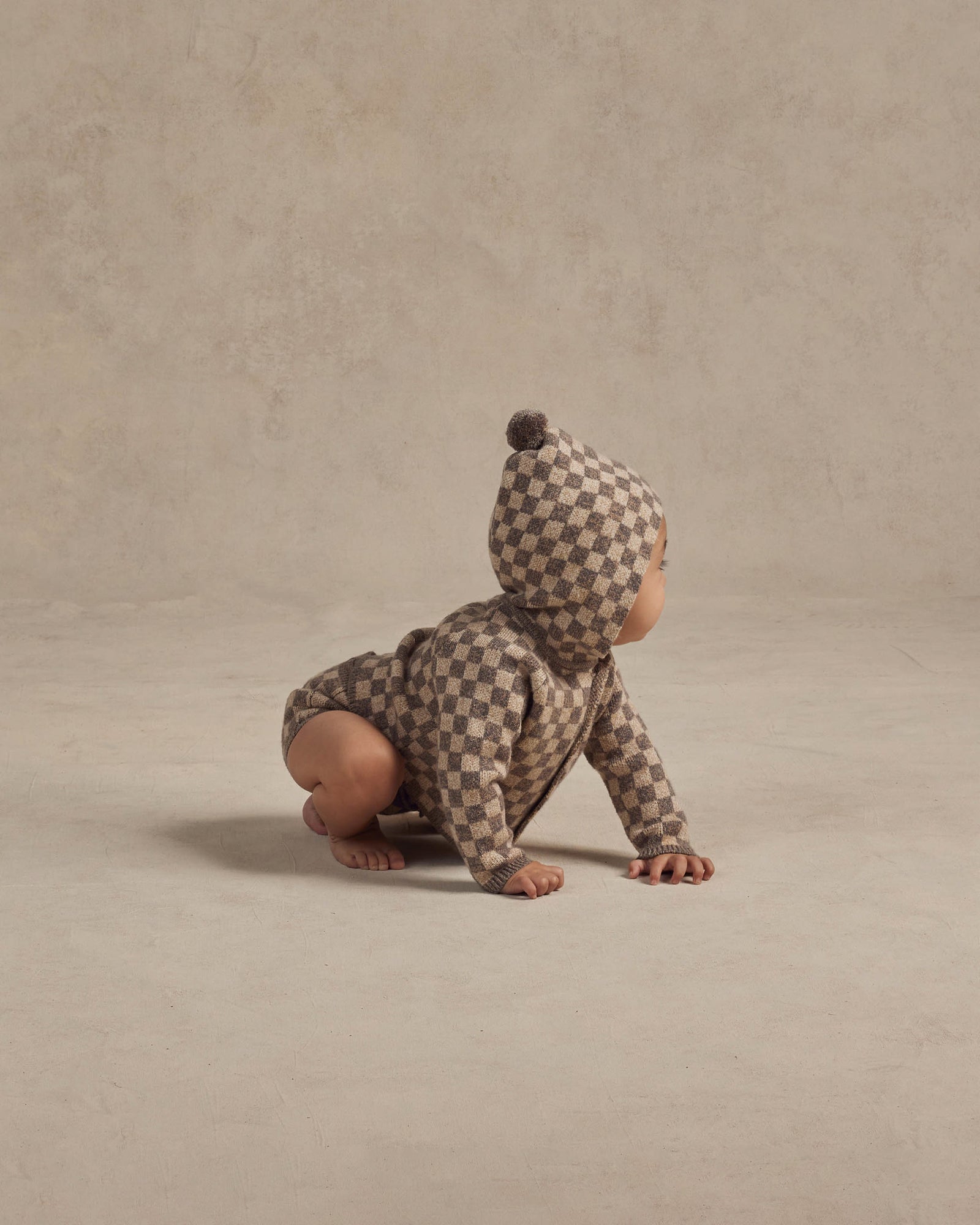 RYLEE + CRU TASSLE CARDIGAN / HEATHERED CHECK