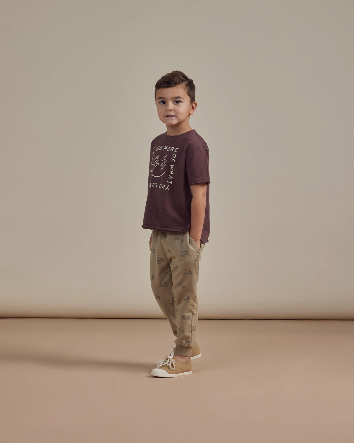 RYLEE + CRU RAW EDGE TEE / have fun