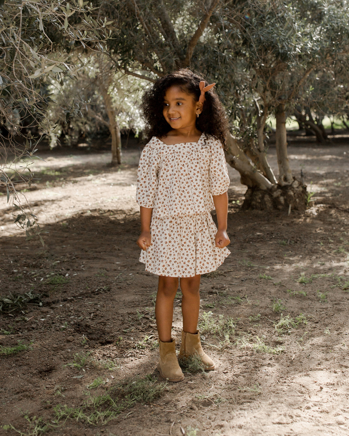 RYLEE + CRU GIA BLOUSE / SPICE FLORAL