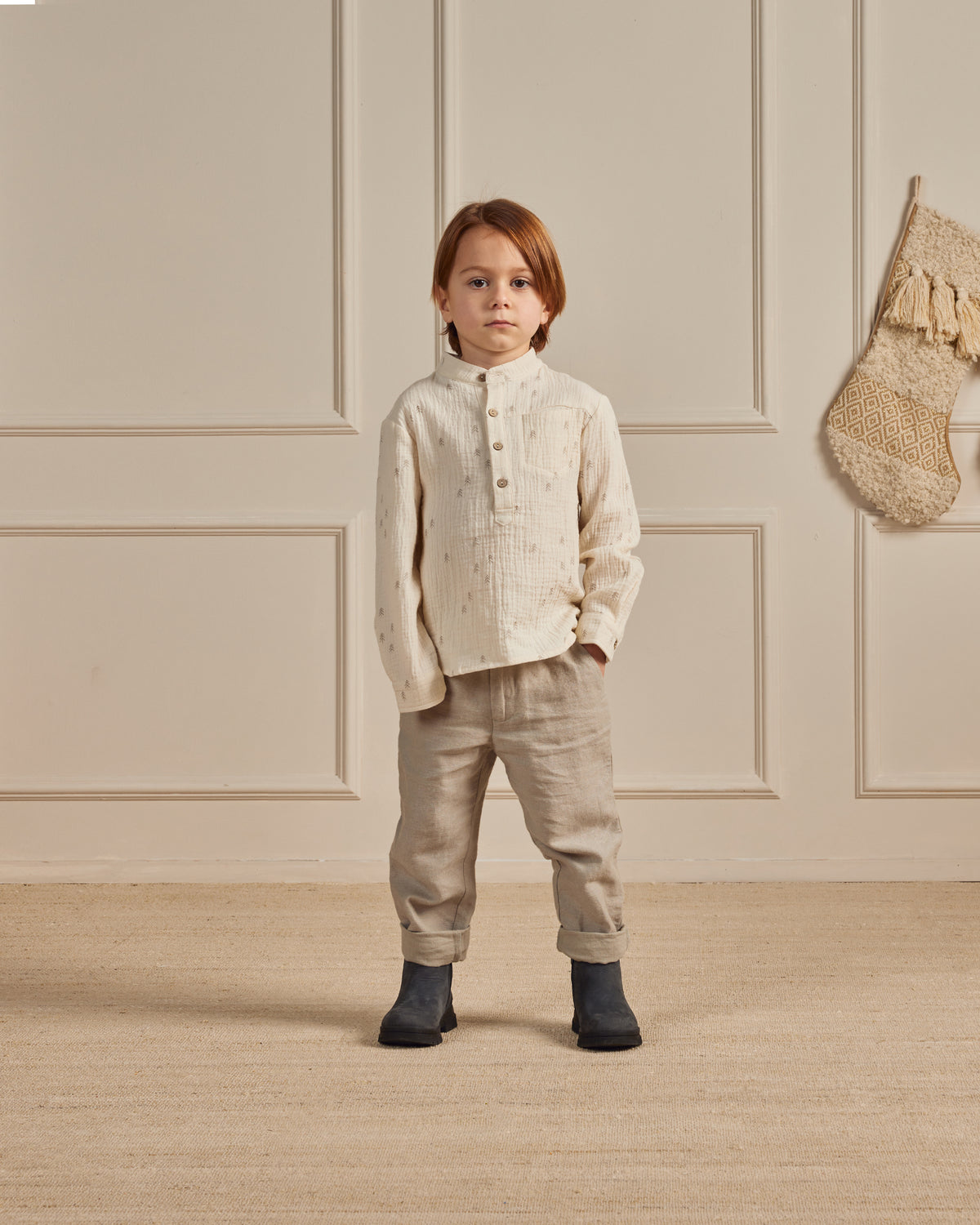 RYLEE + CRU MASON SHIRT / EVERGREEN