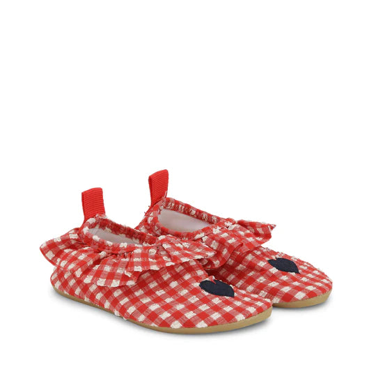 KONGES SLOJD SOLINE FRILL SWIM SHOES / BARBADOS CHERRY
