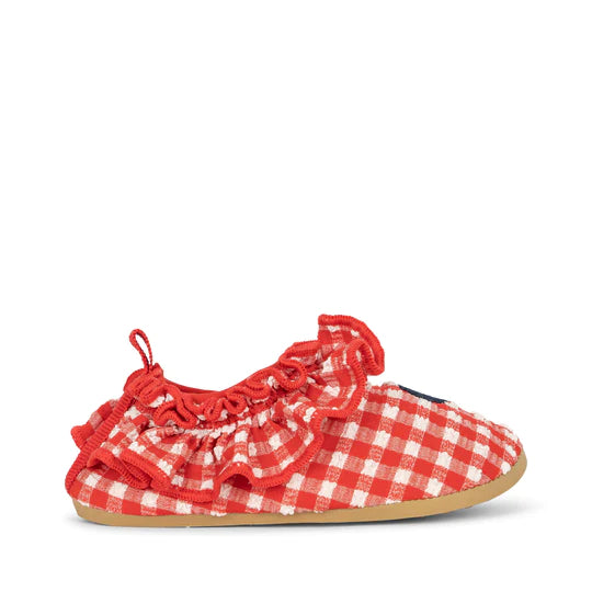 KONGES SLOJD SOLINE FRILL SWIM SHOES / BARBADOS CHERRY
