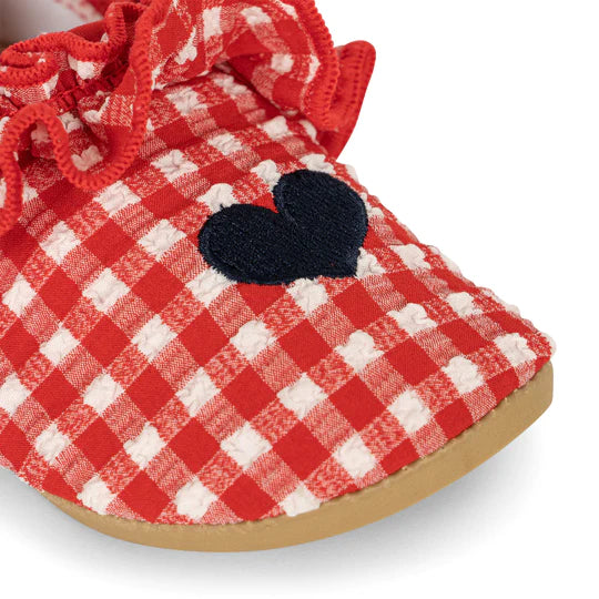 KONGES SLOJD SOLINE FRILL SWIM SHOES / BARBADOS CHERRY