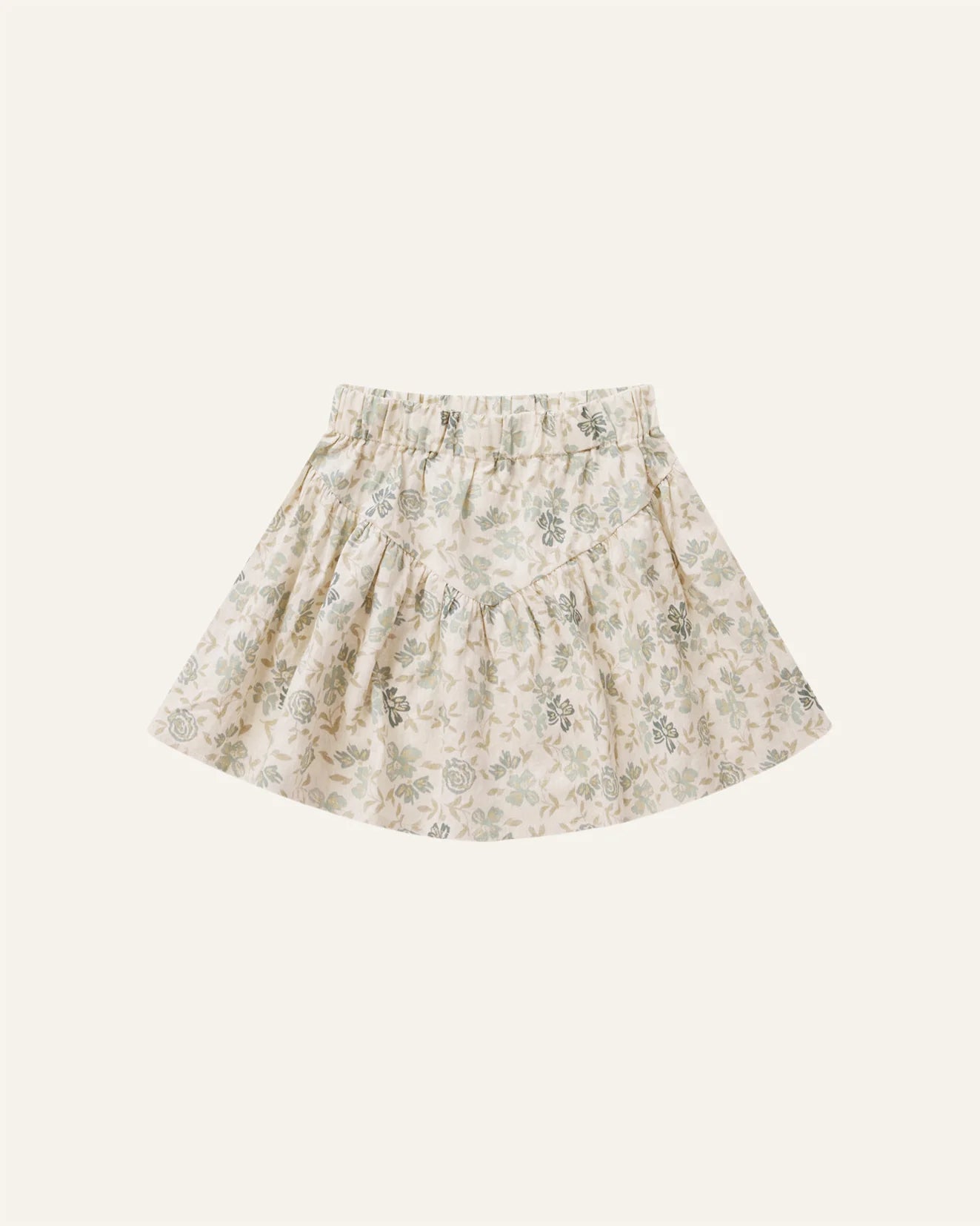 RYLEE + CRU SPARROW SKIRT / BLUE FLORAL