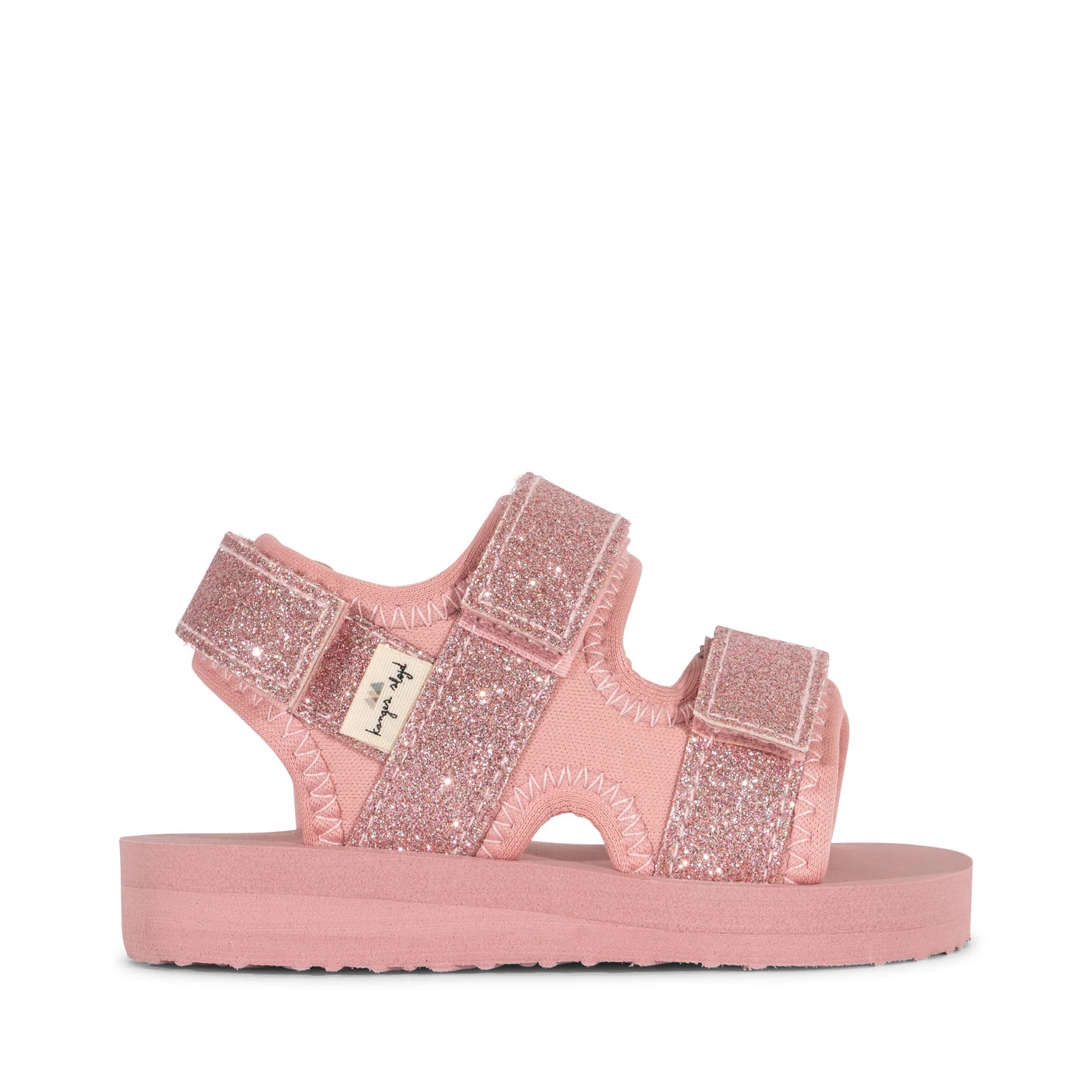 KONGES SLOJD SUN SANDALS GLITTER / MELLOW ROSE