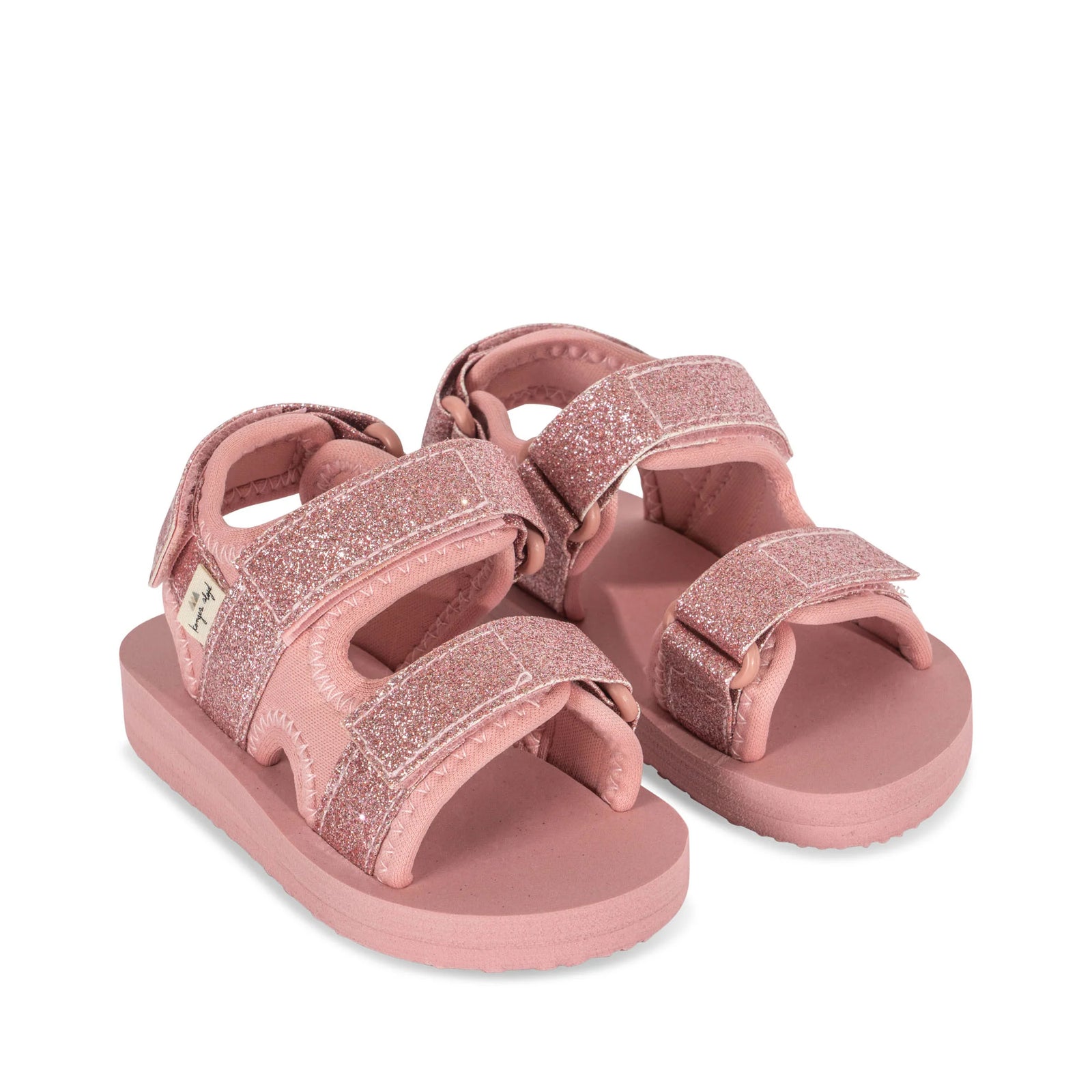 KONGES SLOJD SUN SANDALS GLITTER / MELLOW ROSE